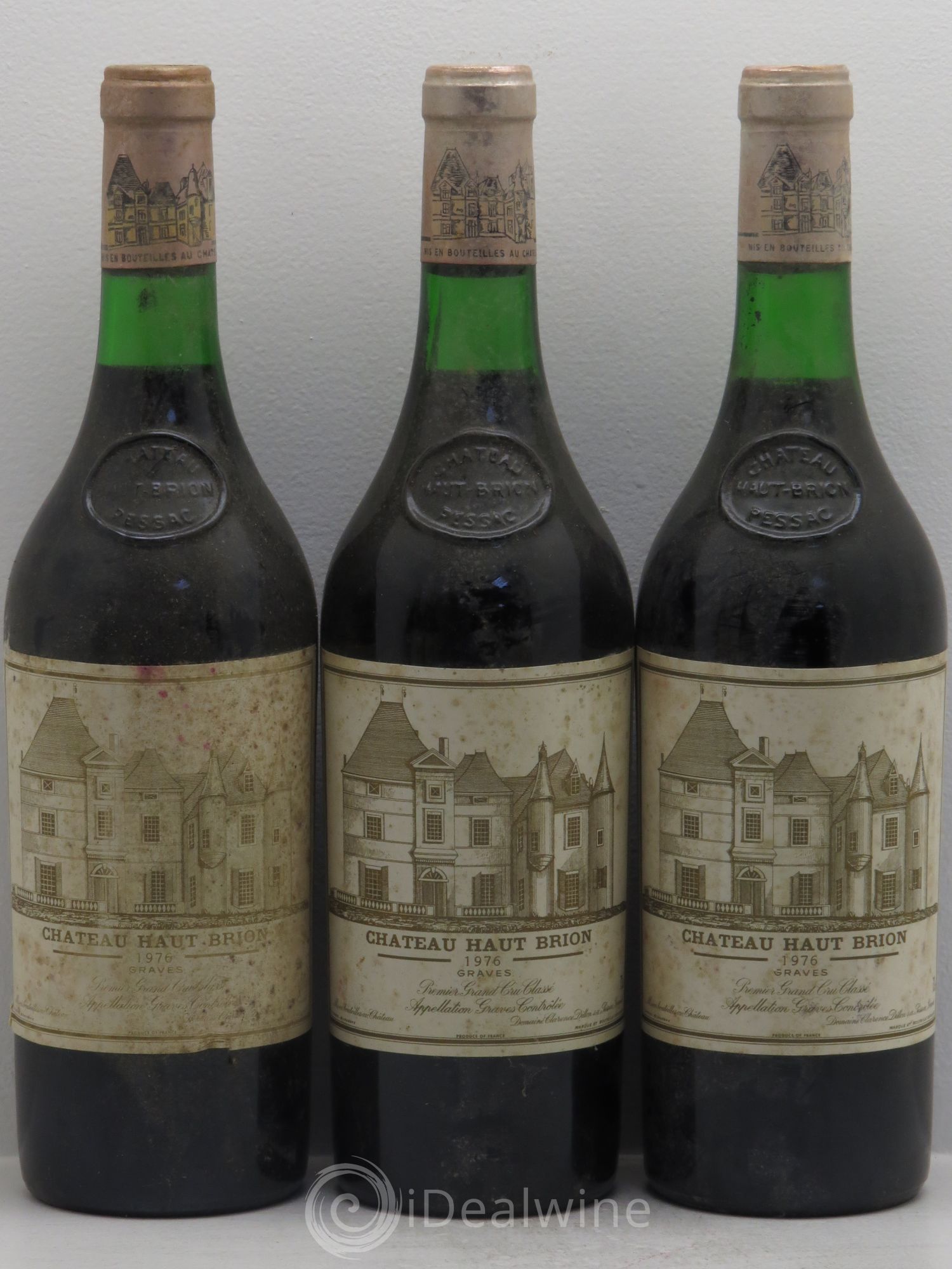 Château Haut Brion 1er Grand Cru Classé 1976 - Lot de 6 bouteilles - 1
