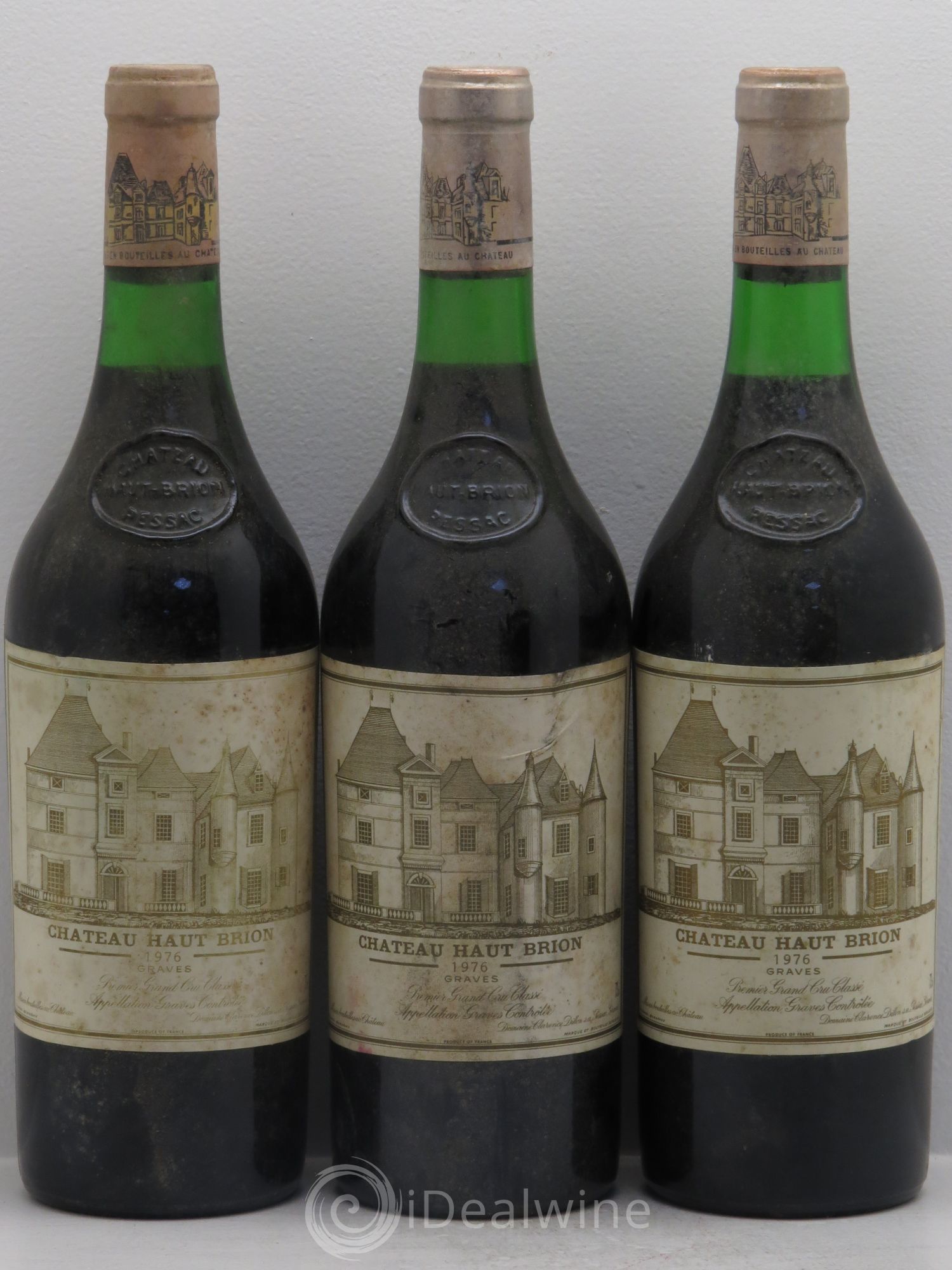 Château Haut Brion 1er Grand Cru Classé 1976 - Lot de 6 bouteilles - 2