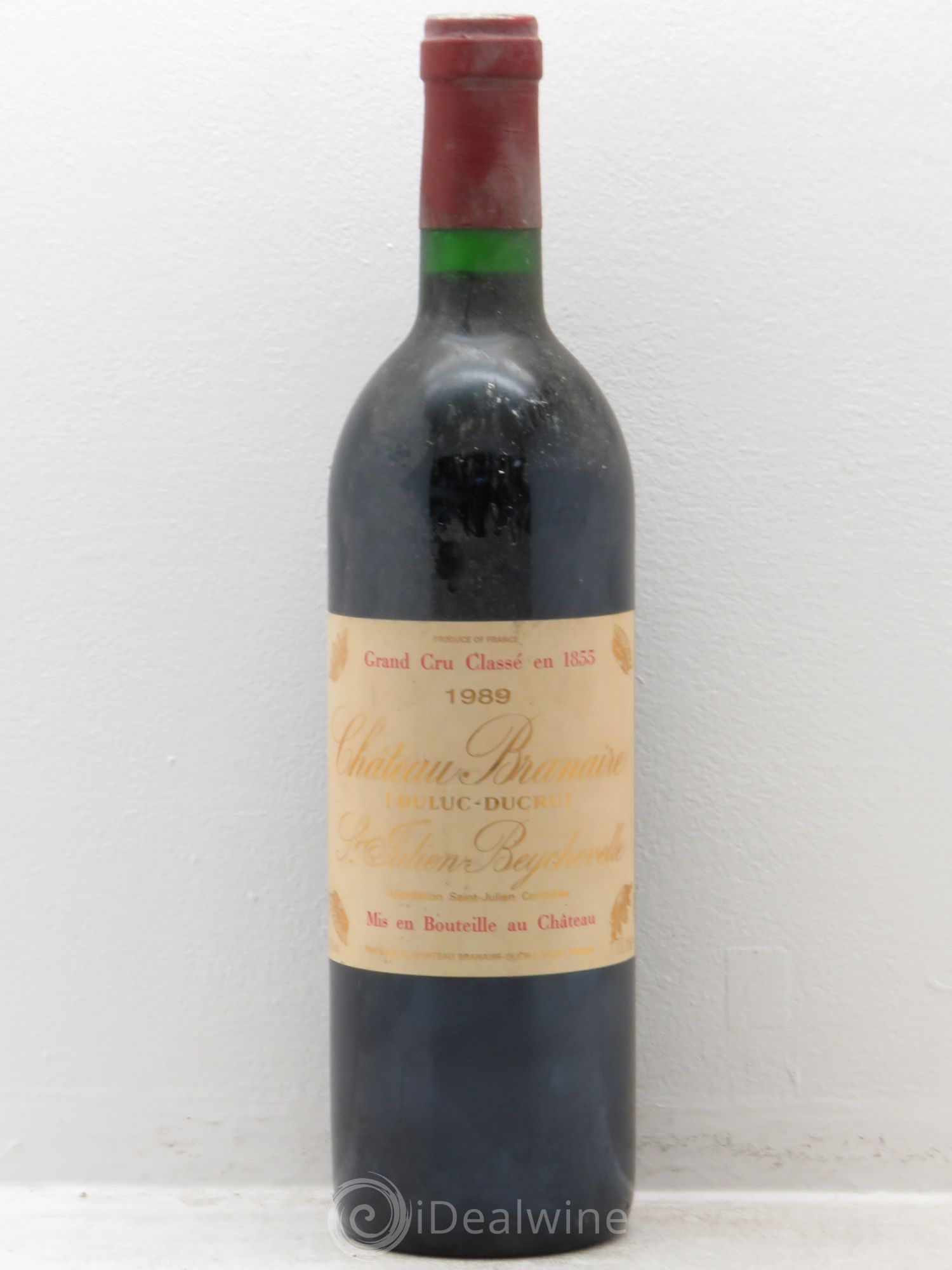 Château Branaire Ducru 4ème Grand Cru Classé 1989 - Lot de 1 bouteille - 0