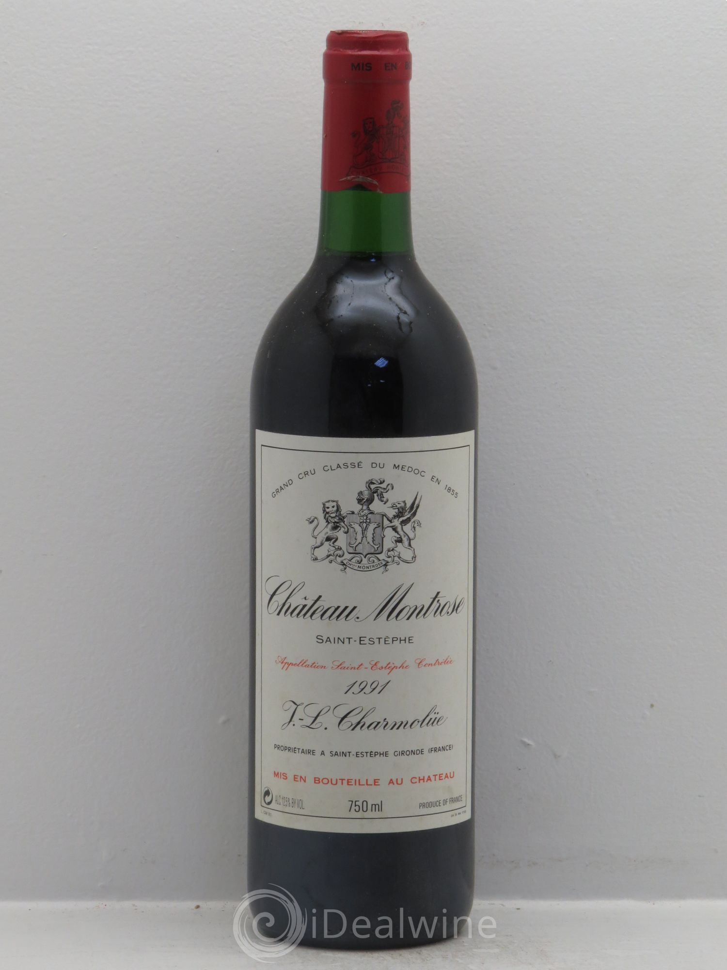 Château Montrose 2ème Grand Cru Classé 1991 - Lot de 1 bouteille - 0