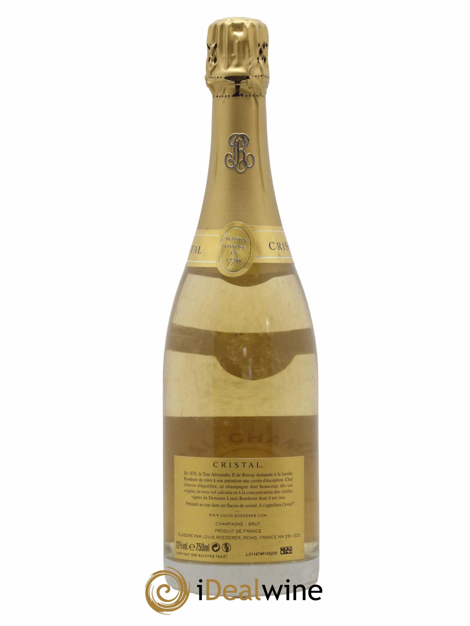 Cristal Louis Roederer 2009 - Lot de 1 bouteille - 2