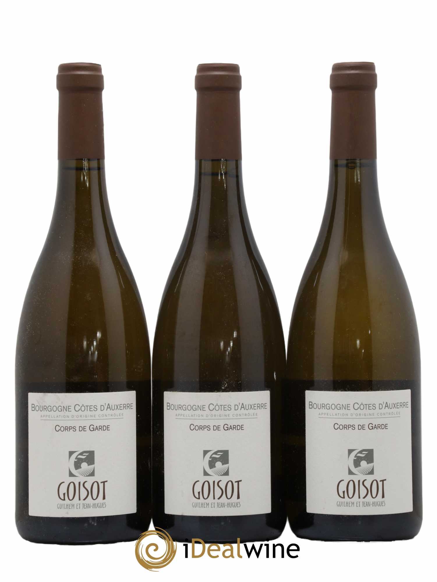 Bourgogne Côtes d'Auxerre Corps de Garde Goisot 2014 - Lot de 3 bouteilles - 0