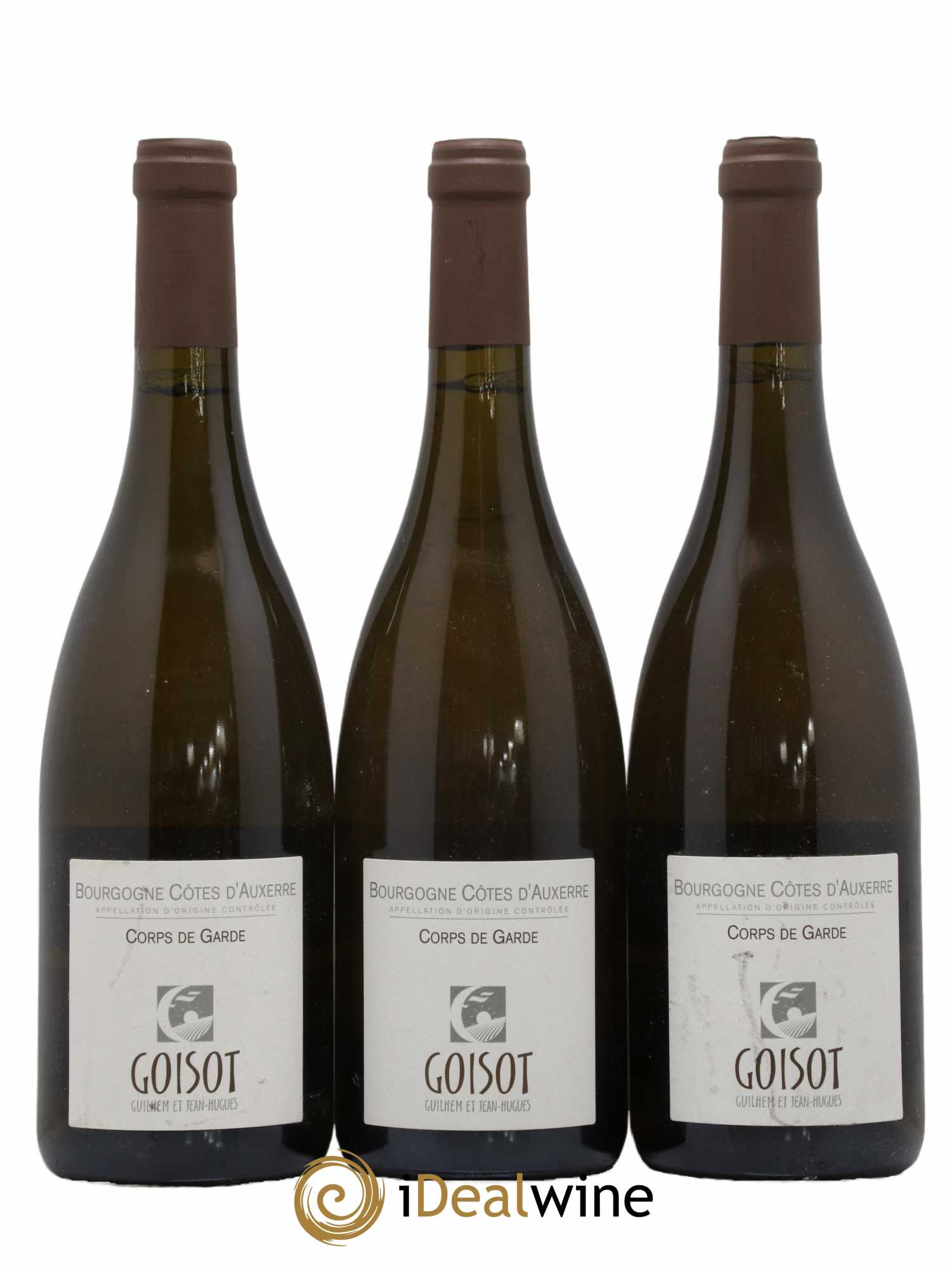 Bourgogne Côtes d'Auxerre Corps de Garde Goisot 2015 - Lot de 3 bouteilles - 0