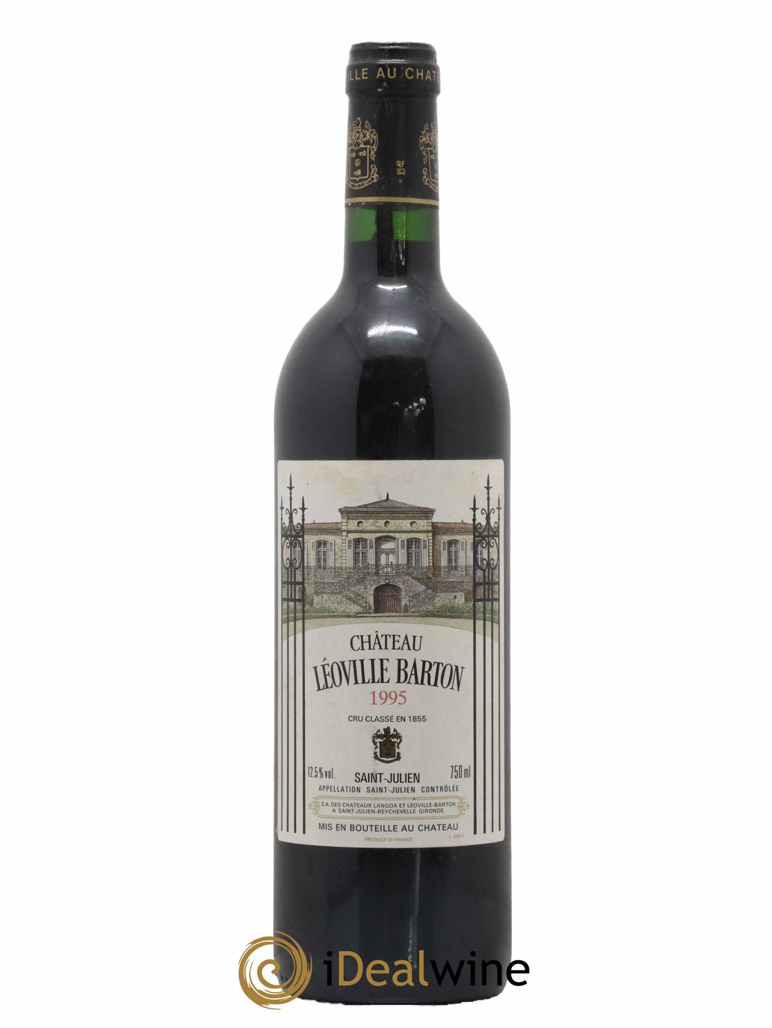 Château Léoville Barton 2ème Grand Cru Classé 1995 - Lot de 1 bouteille - 0