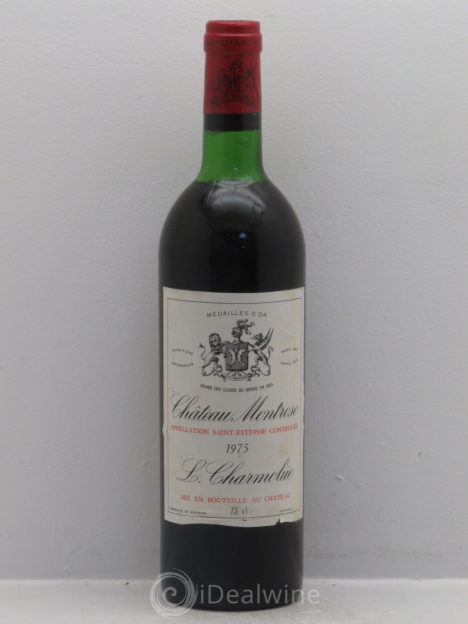 Château Montrose 2ème Grand Cru Classé 1975 - Lot de 1 bouteille - 0