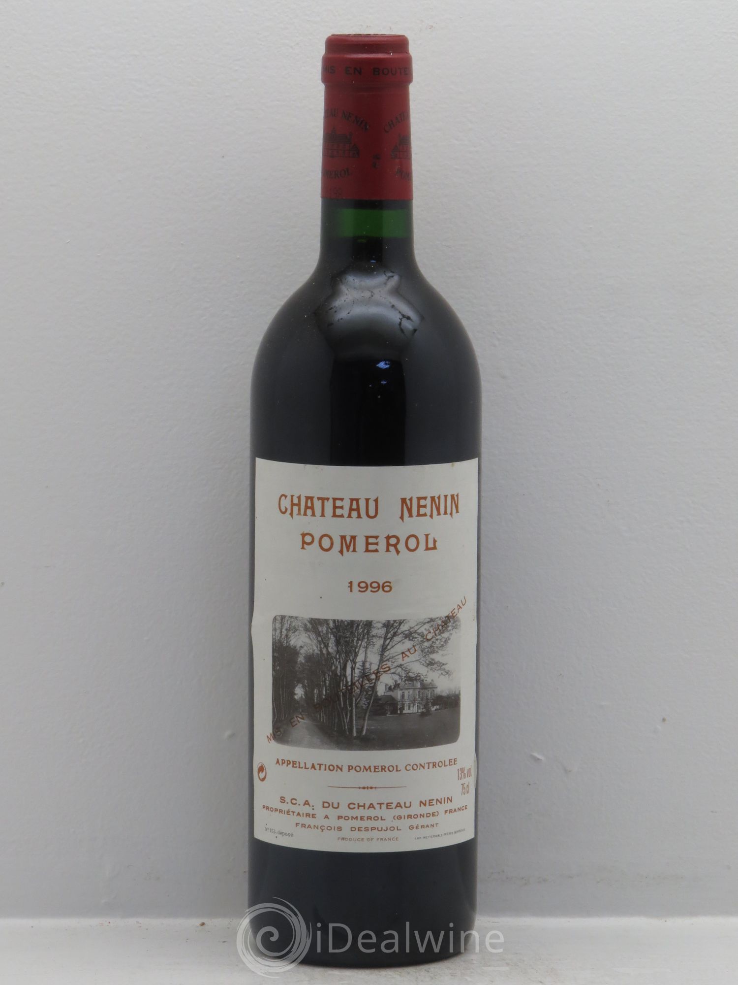 Château Nenin 1996 - Lot de 1 bouteille - 0