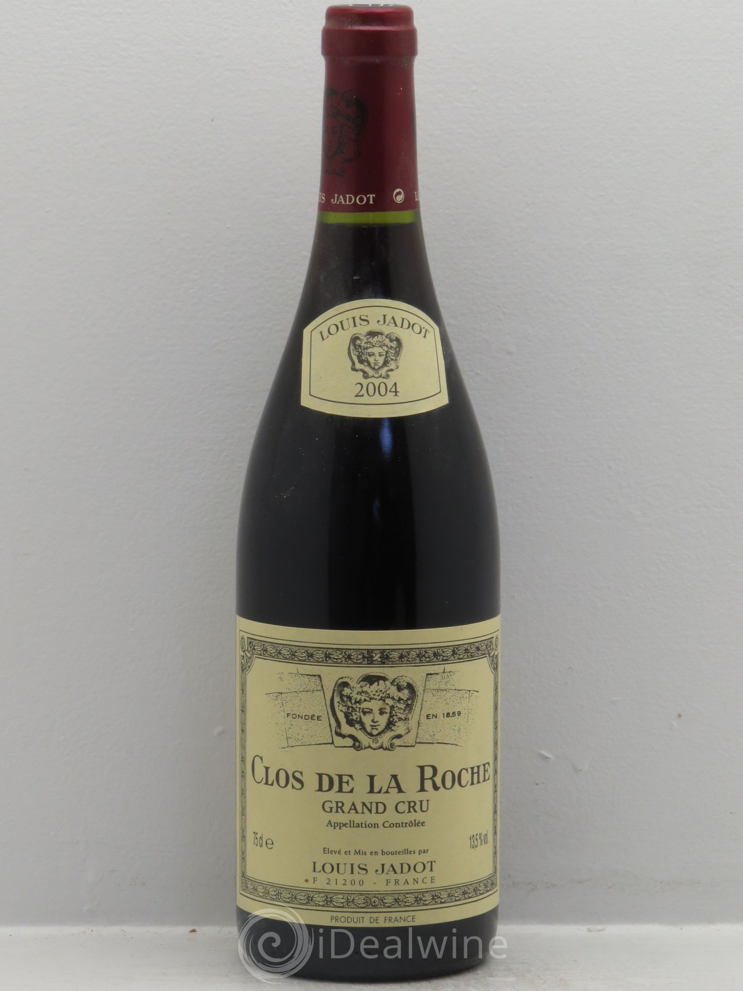 Clos de la Roche Grand Cru Maison Louis Jadot 2004 - Lot de 1 bouteille - 0