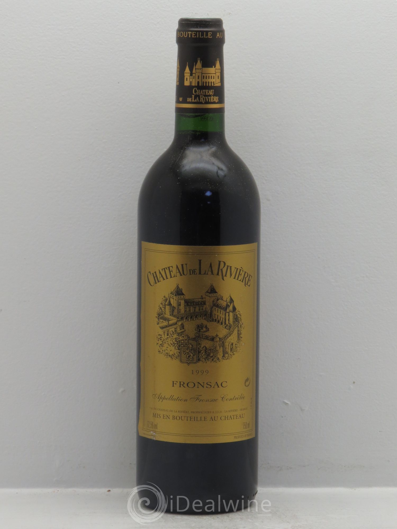Château de La Rivière (sans prix de réserve) 1999 - Lot de 1 bouteille - 0