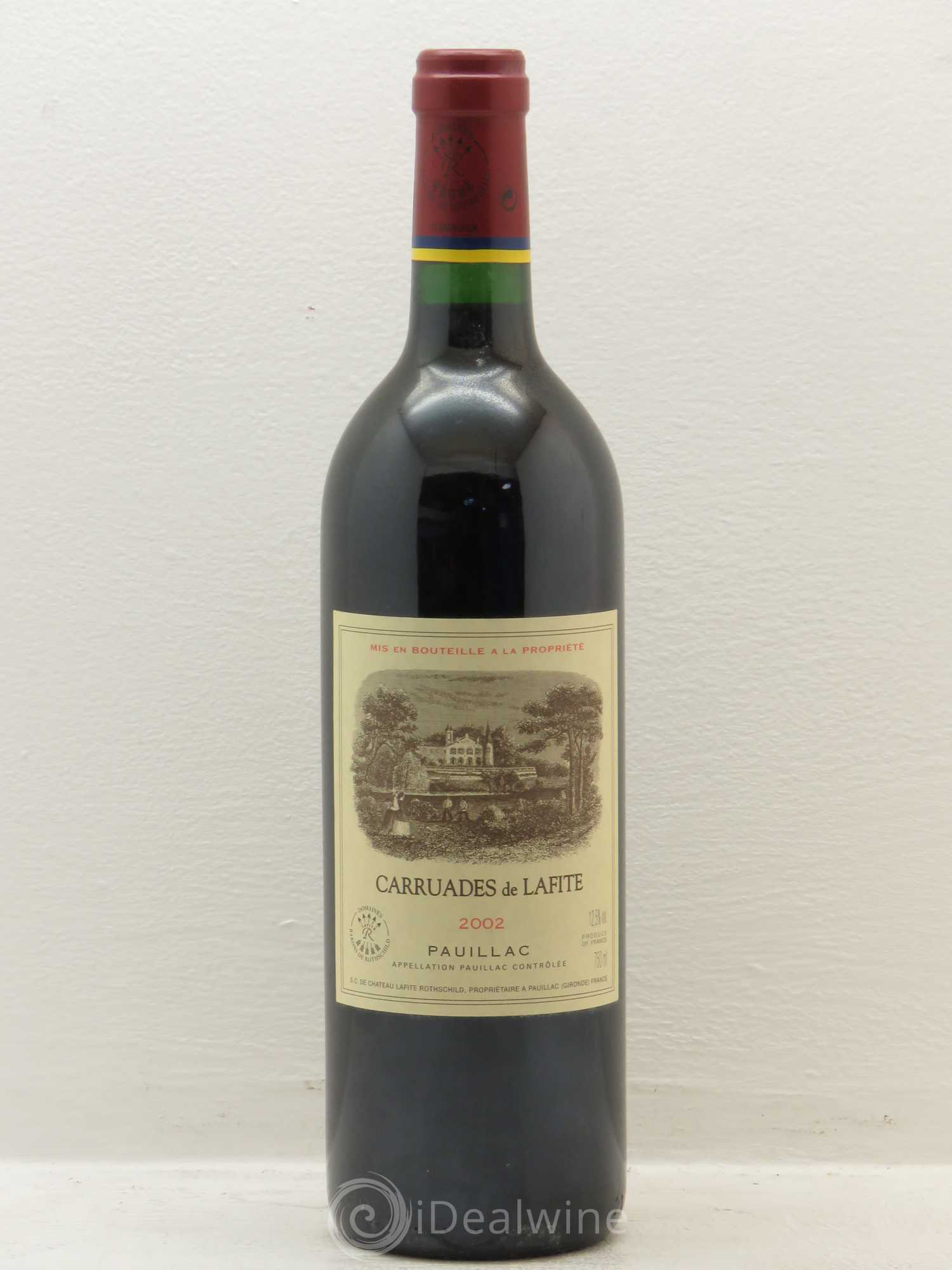Carruades de Lafite Rothschild Second Vin 2002 - Lot de 1 bouteille - 0
