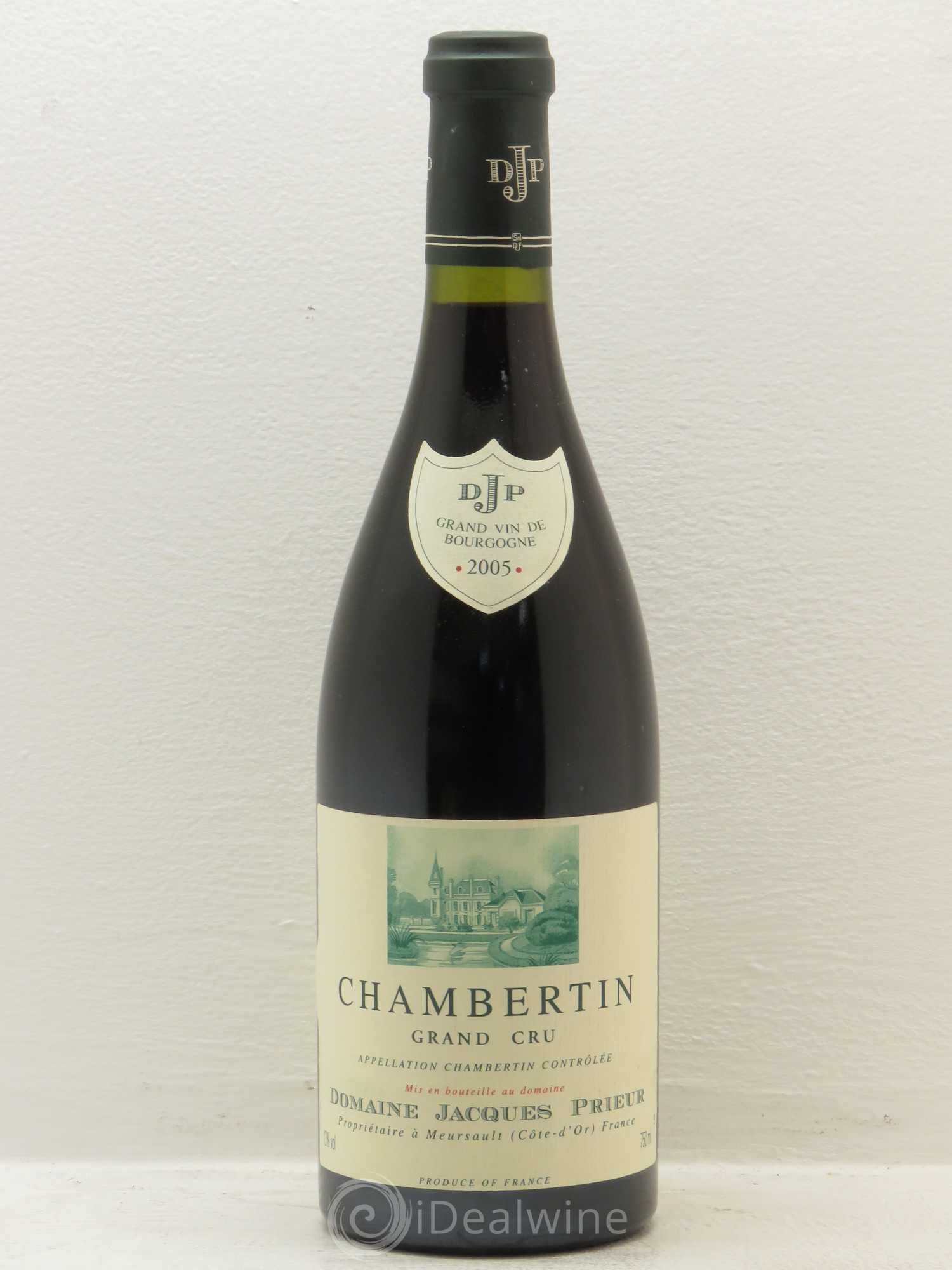 Chambertin Grand Cru Jacques Prieur (Domaine) 2005 - Lot de 1 bouteille - 0
