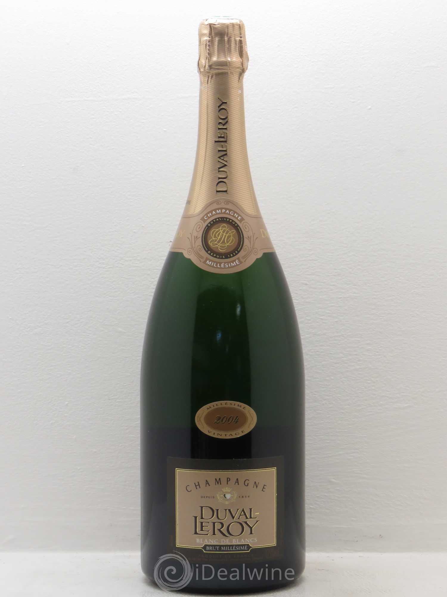 Champagne Duval-Leroy Blanc de Blancs 2004 - Posten von 1 Magnum - 0