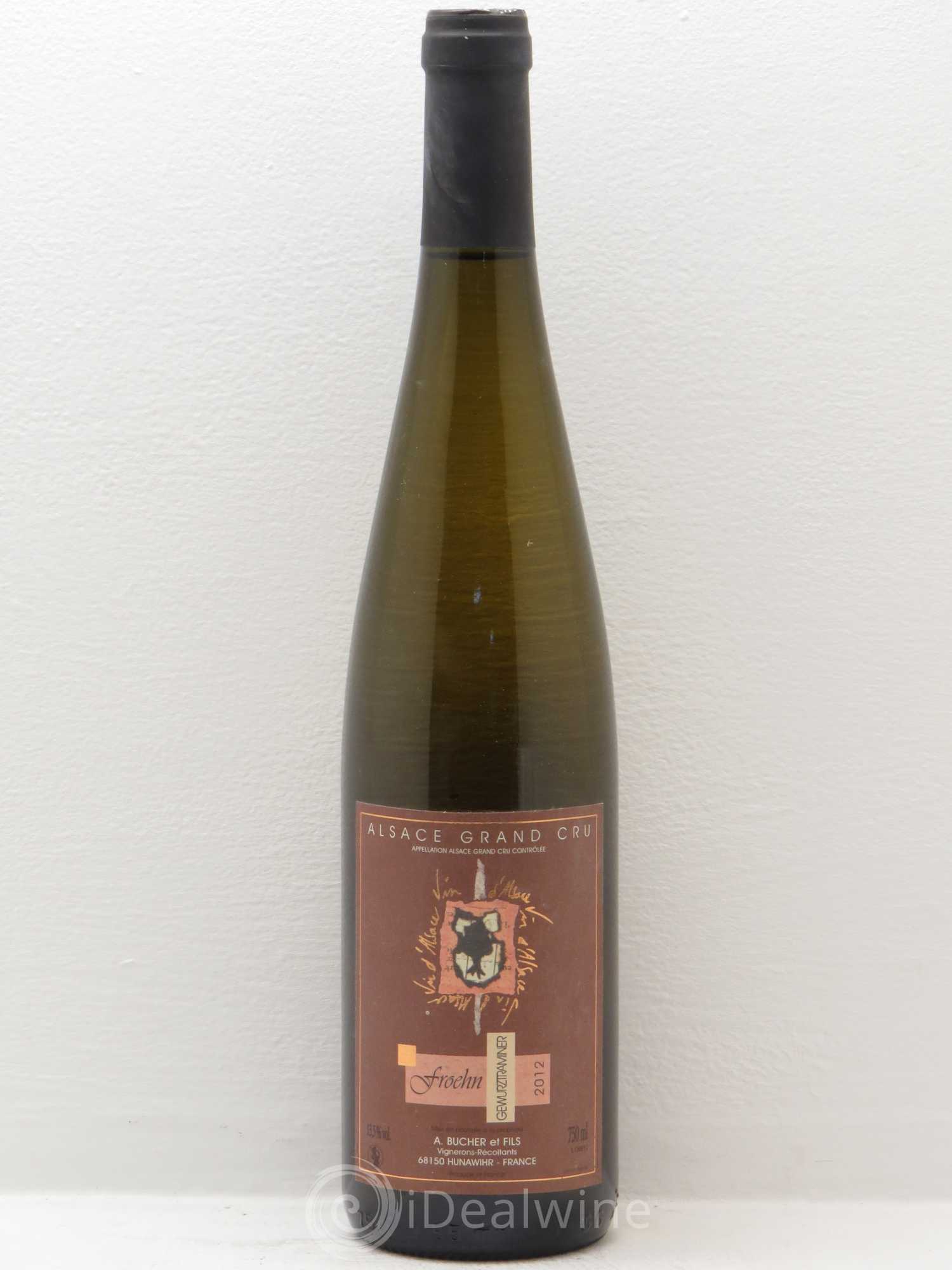 Gewurztraminer Froehn Bucher (sans prix de réserve) 2012 - Posten von 1 Flasche - 0