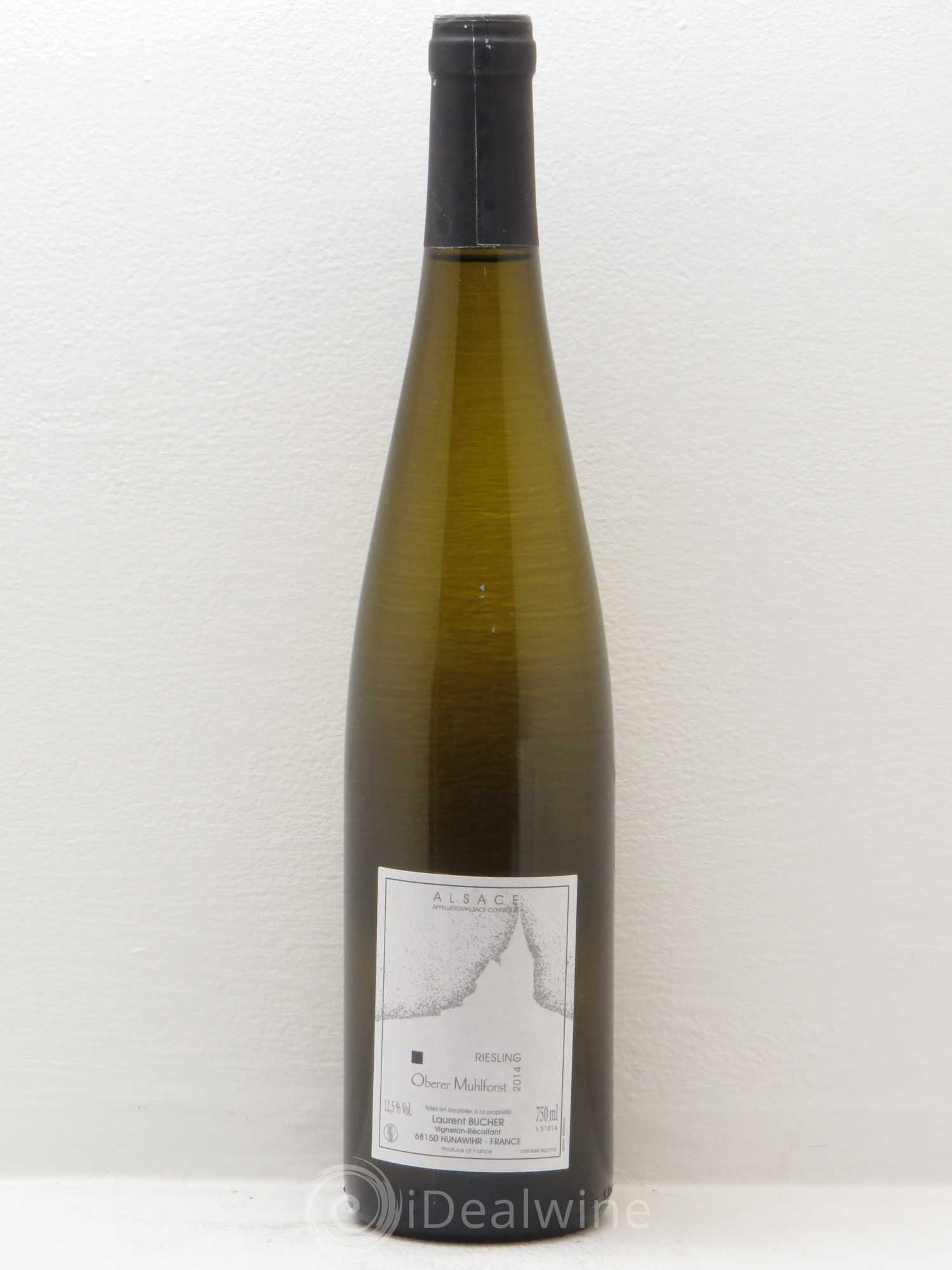 Riesling Obener Muhlforst Bucher (sans prix de réserve) 2014 - Posten von 1 Flasche - 0