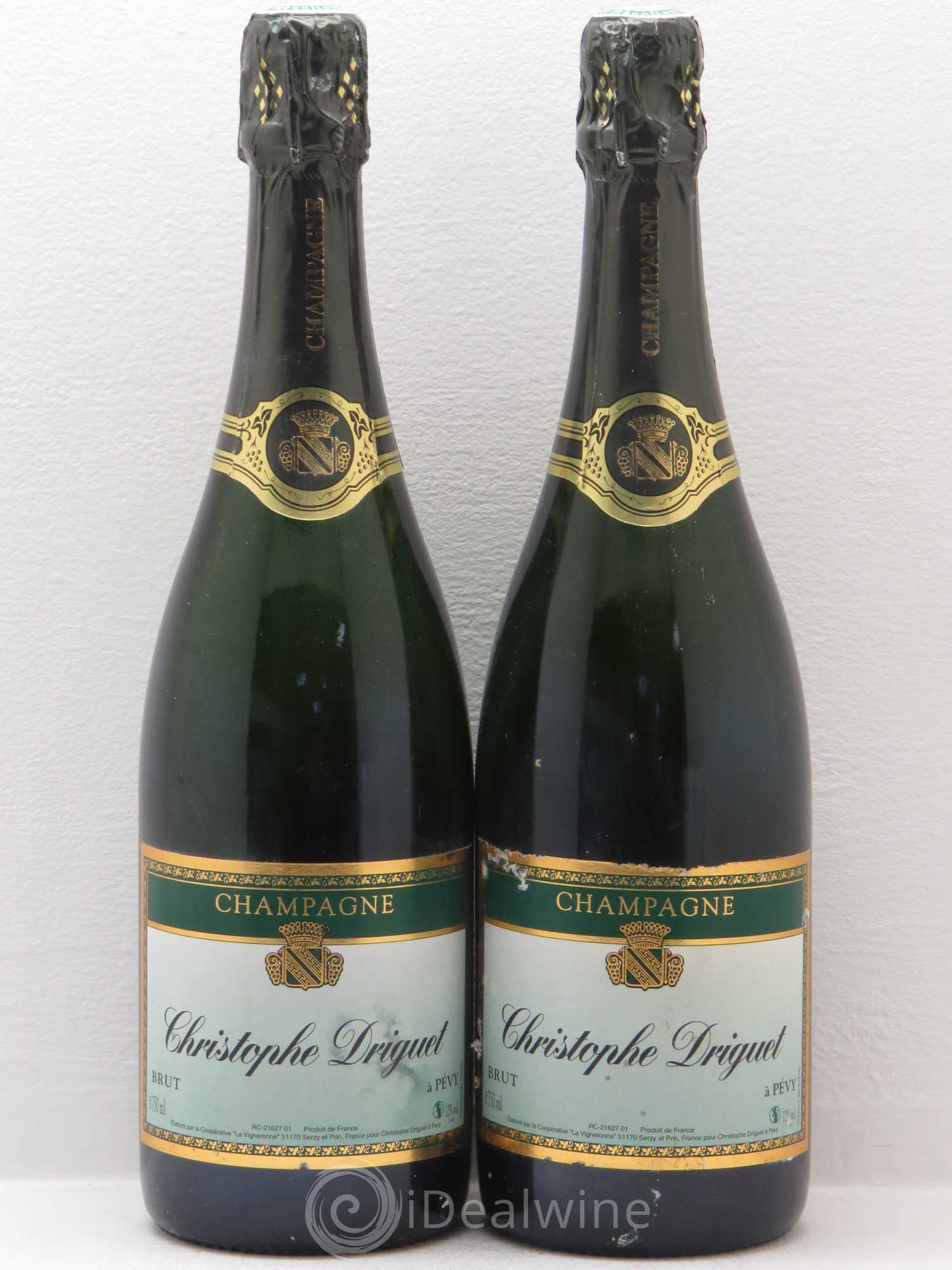 Champagne Christophe Driguet (sans prix de réserve) - Posten von 2 Flaschen - 0
