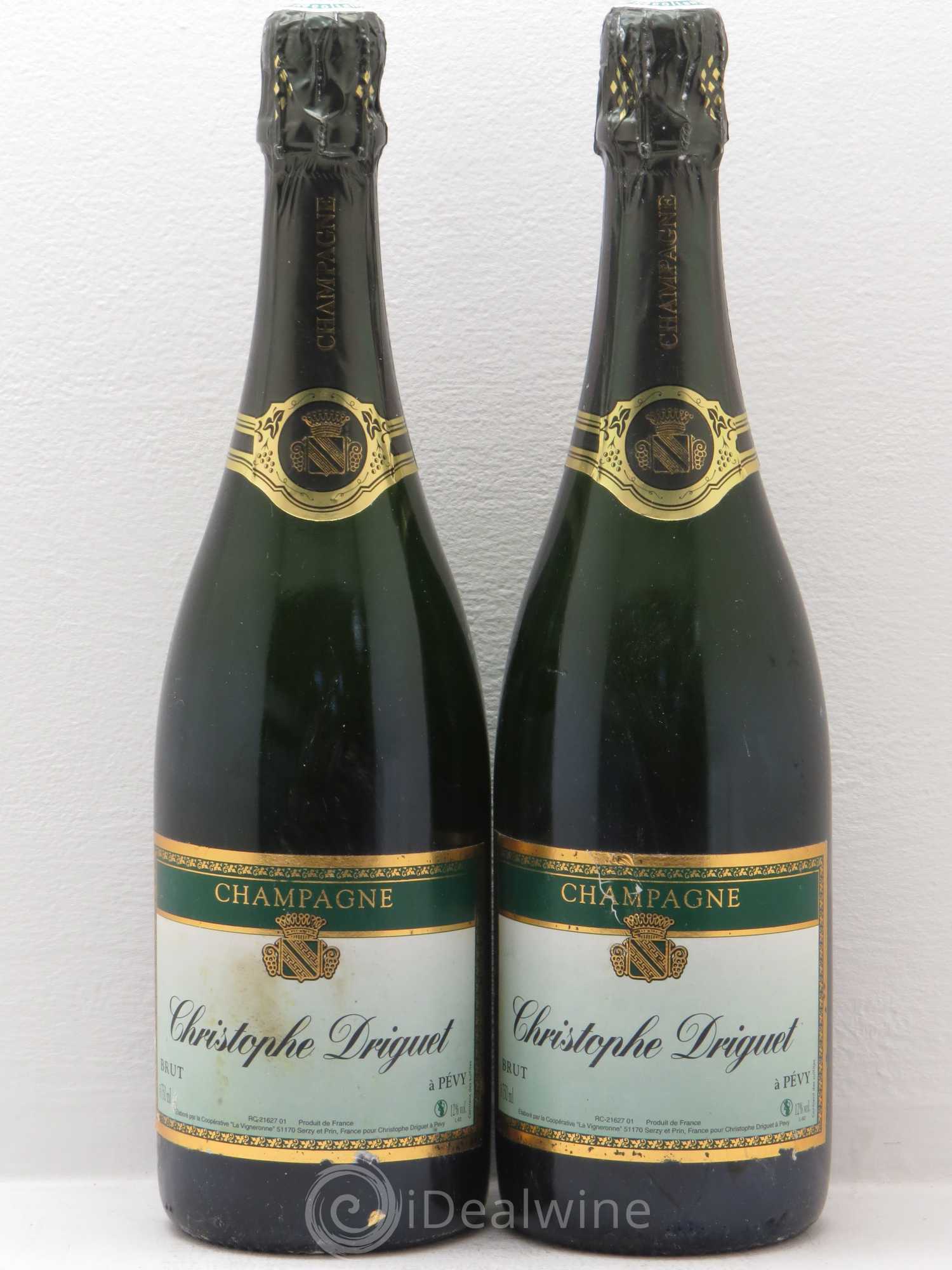 Champagne Christophe Driguet (sans prix de réserve) - Posten von 2 Flaschen - 0
