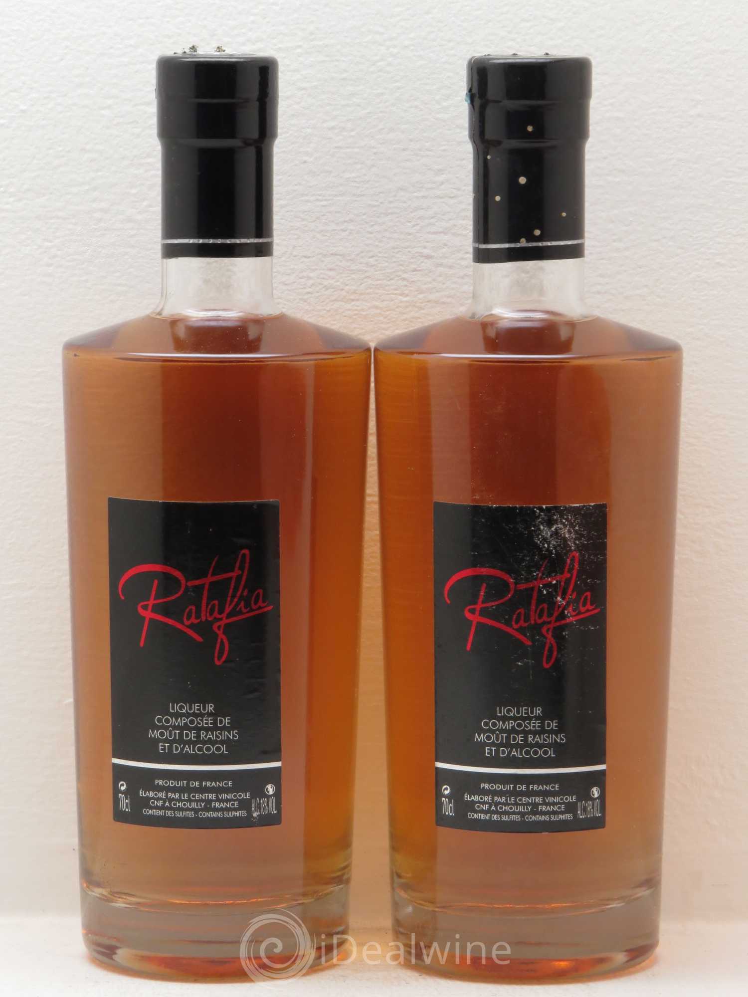 Alcools divers Ratafia CNF Chouilly (sans prix de réserve) - Lotto di 2 bottiglie - 0
