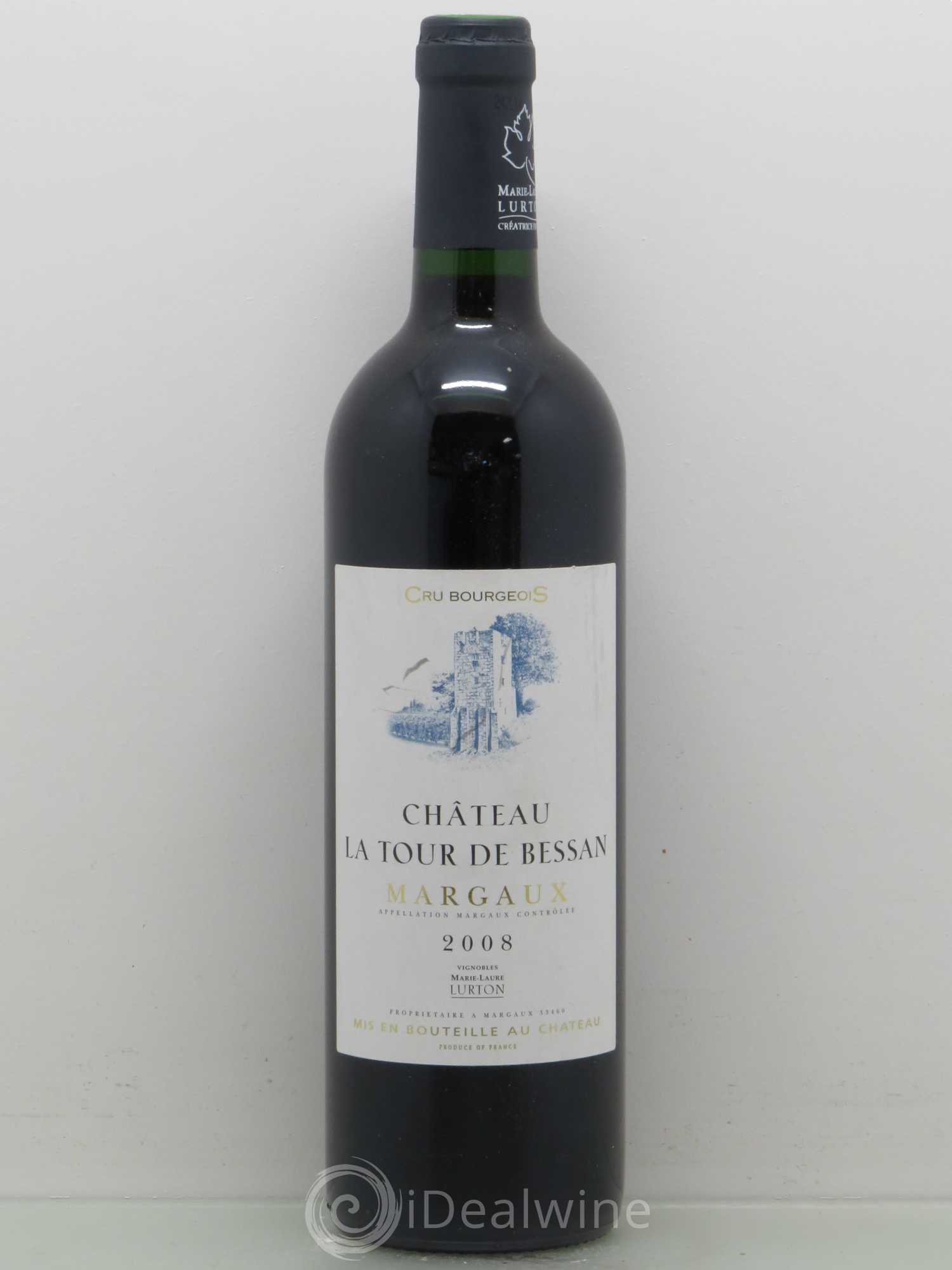 Bordeaux Château La Tour De Bessan margaux 2008 - Posten von 1 Flasche - 0