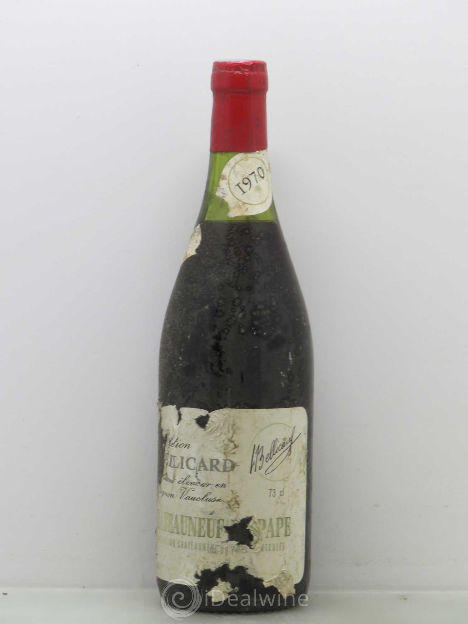 Châteauneuf-du-Pape Bellicard (no reserve) 1970 - Lot of 1 bottle - 0