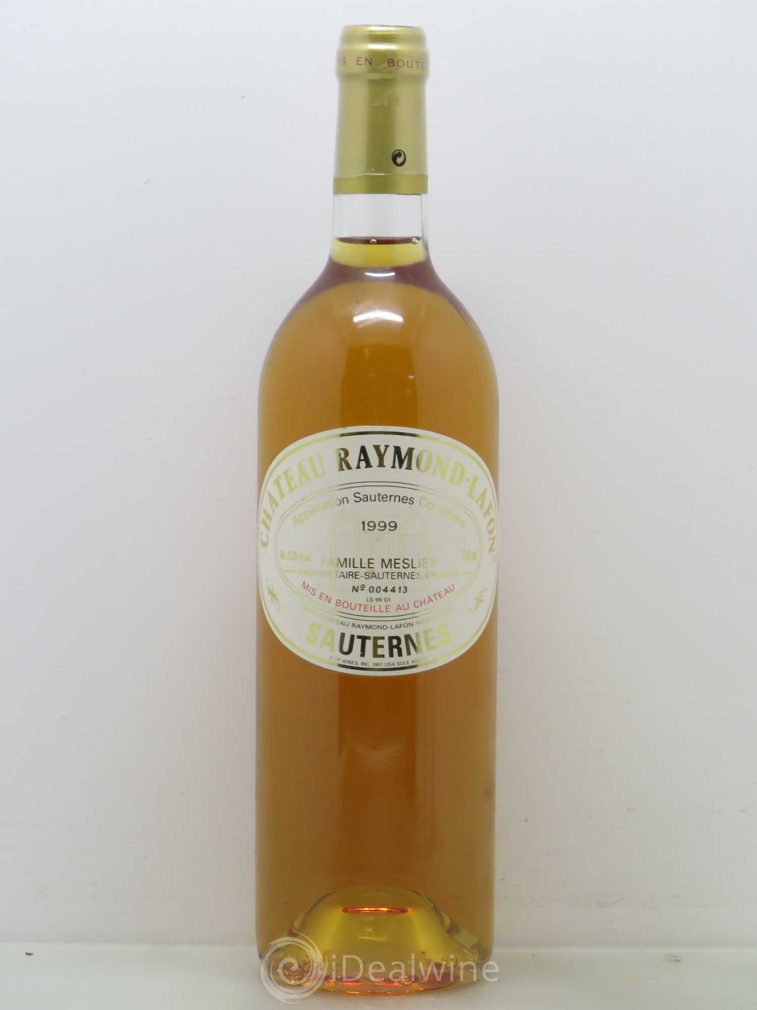 Château Raymond Lafon 1999 - Lotto di 1 bottiglia - 0