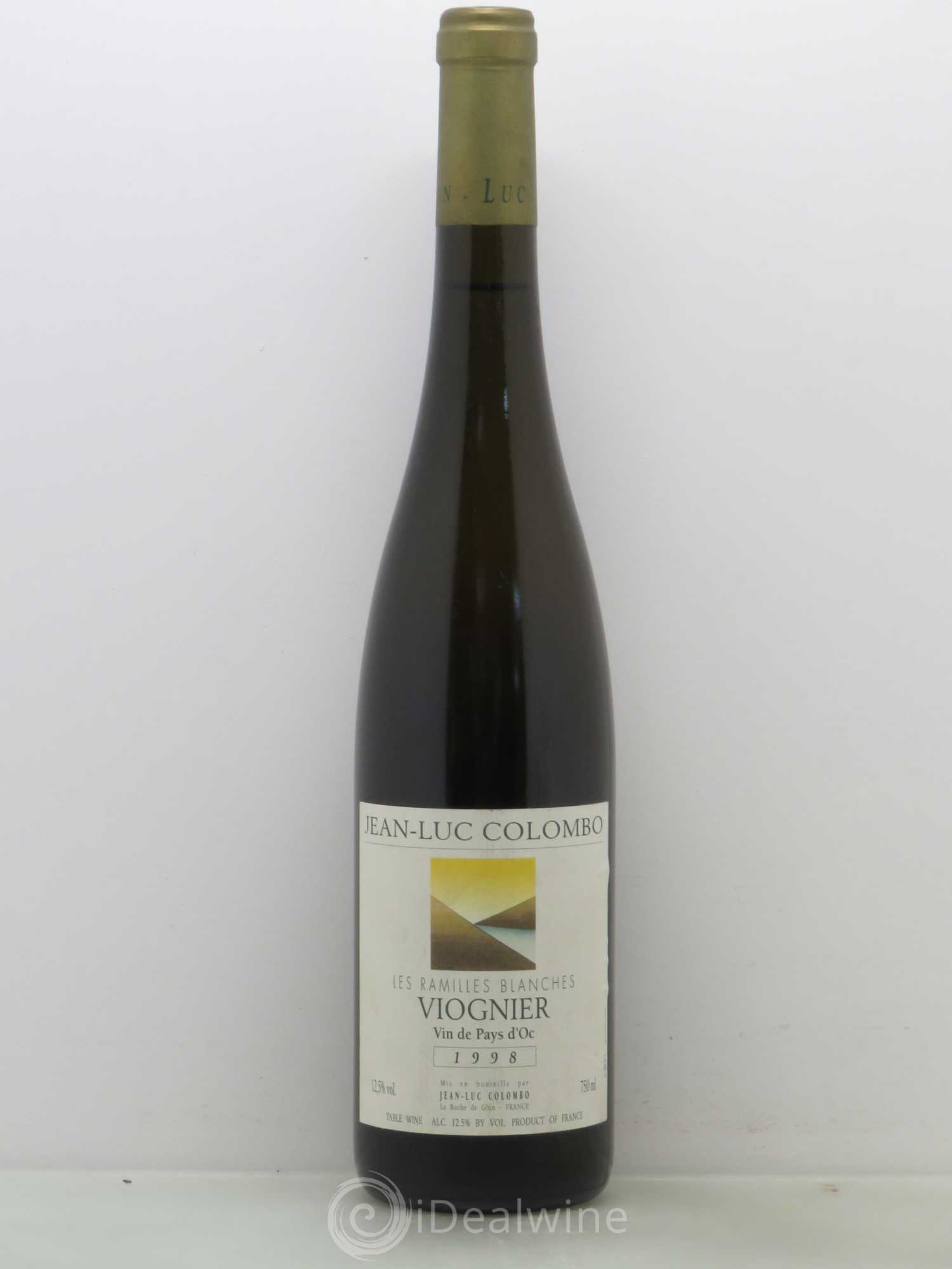 Divers Les Ramilles Blanches Viognier JL Colombo 1998 - Posten von 1 Flasche - 0