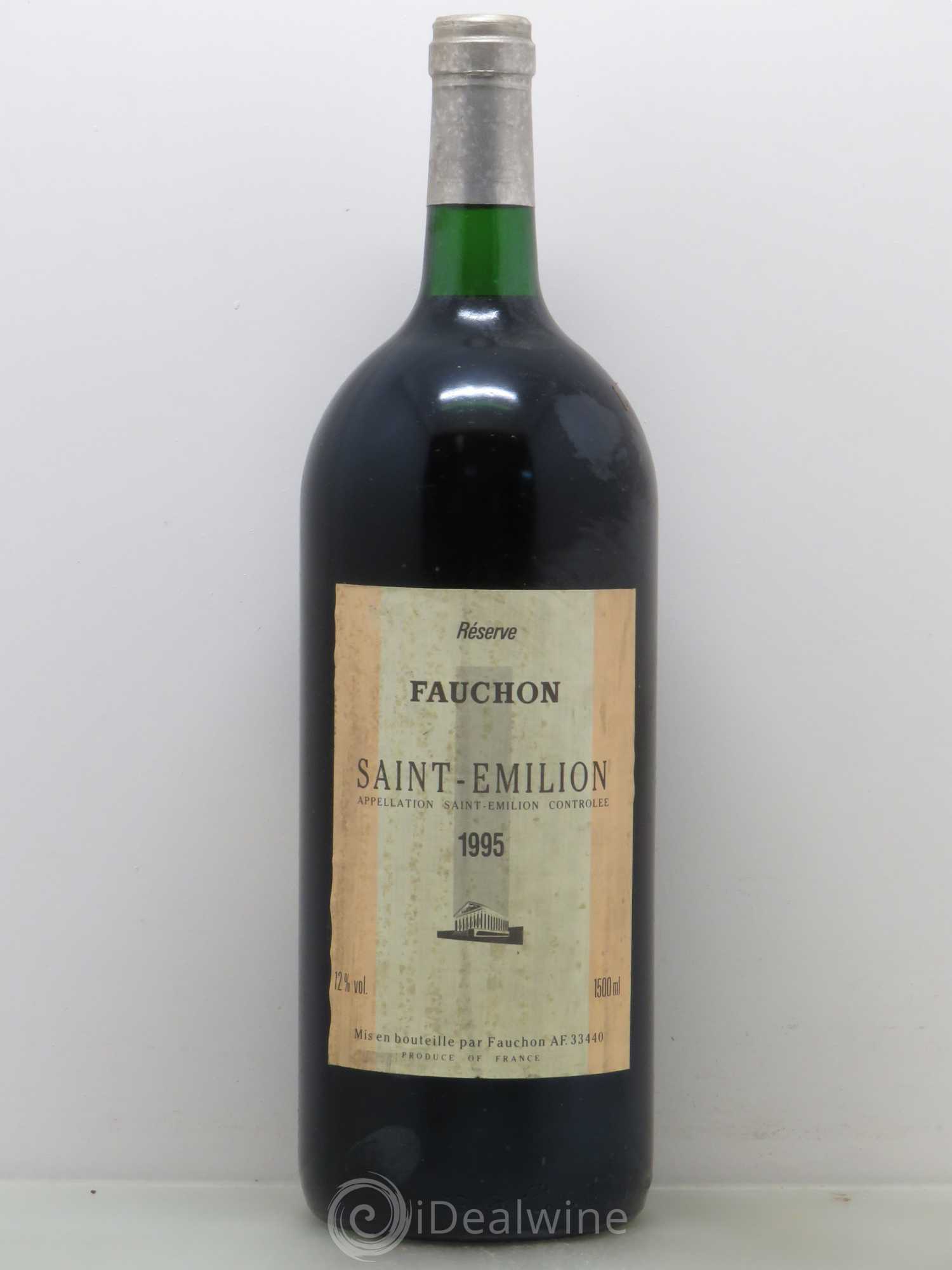 Saint-Émilion Fauchon 1995 - Lot de 1 magnum - 0
