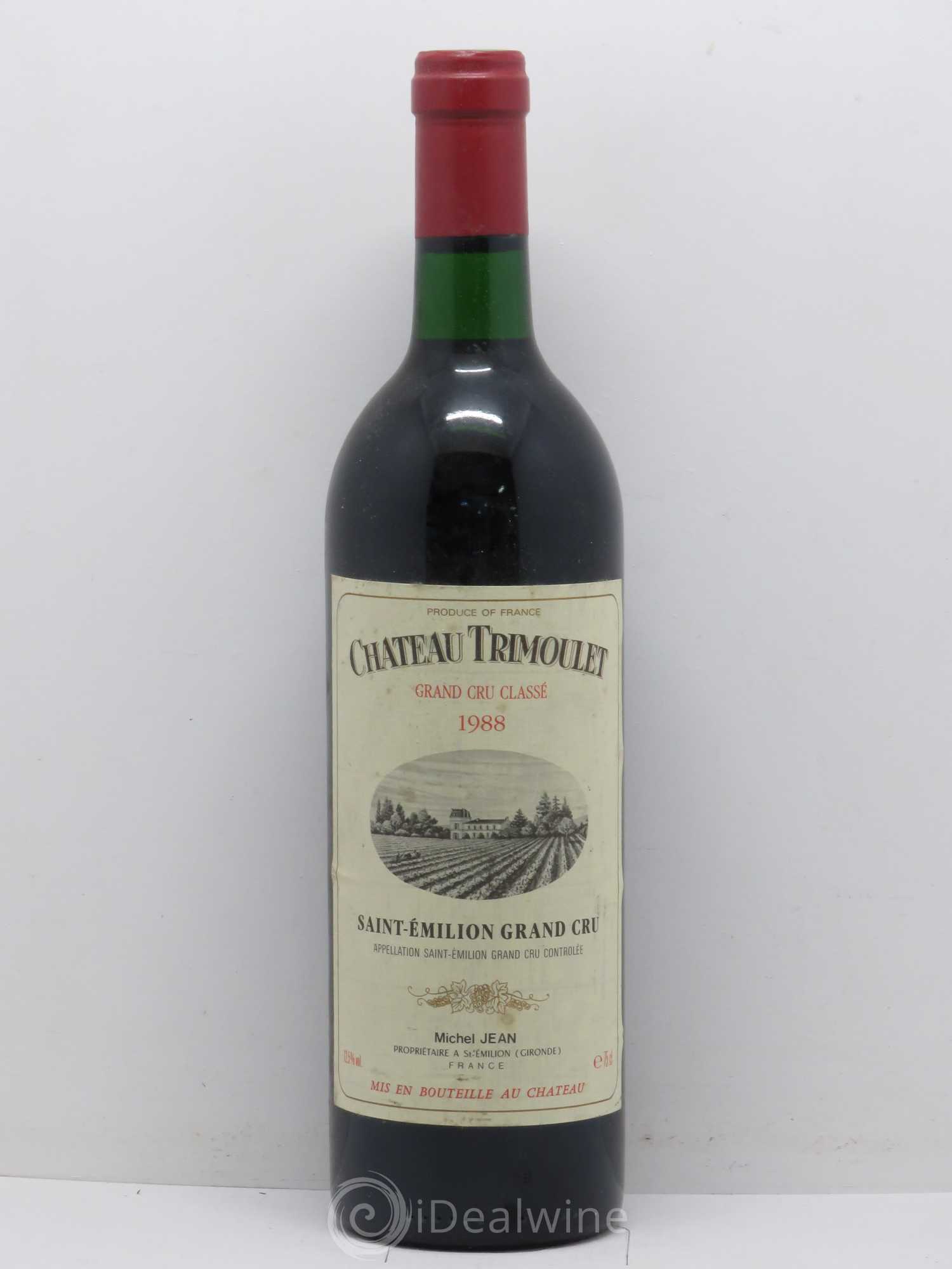 Château Trimoulet (sans prix de réserve) 1988 - Lot de 1 bouteille - 0
