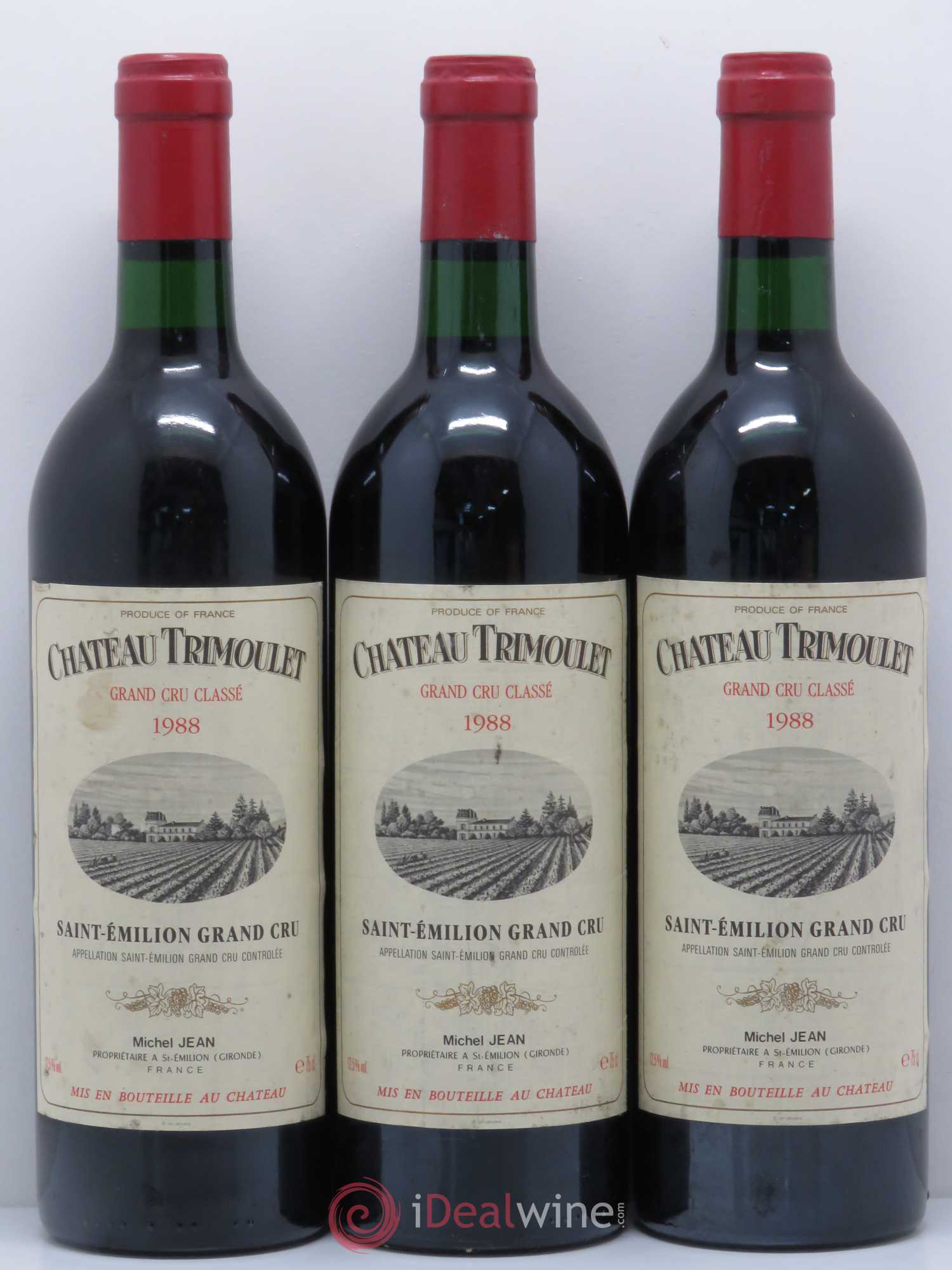 Château Trimoulet (sans prix de réserve) 1988 - Lot de 6 bouteilles - 2
