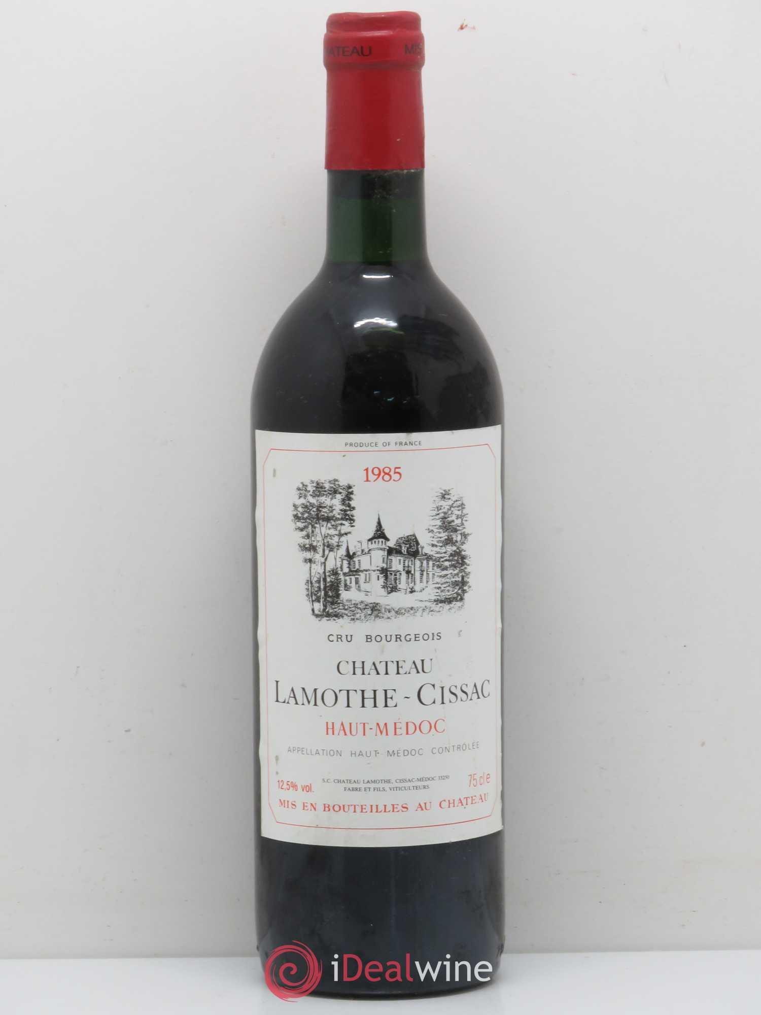 Château Lamothe Cissac Cru Bourgeois 1985 - Posten von 1 Flasche - 0