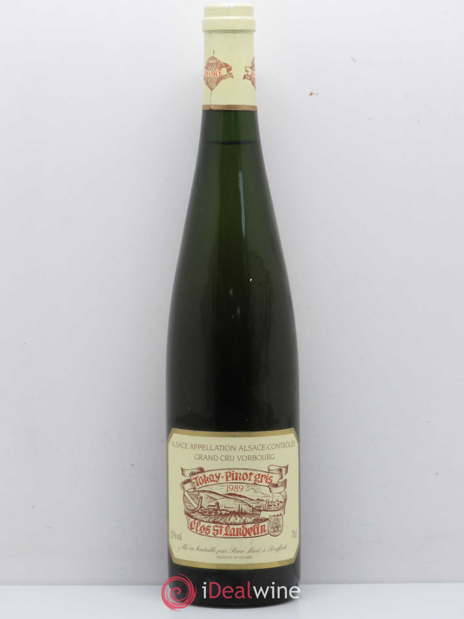 Pinot Gris Clos st landelin 1989 - Posten von 1 Flasche - 0