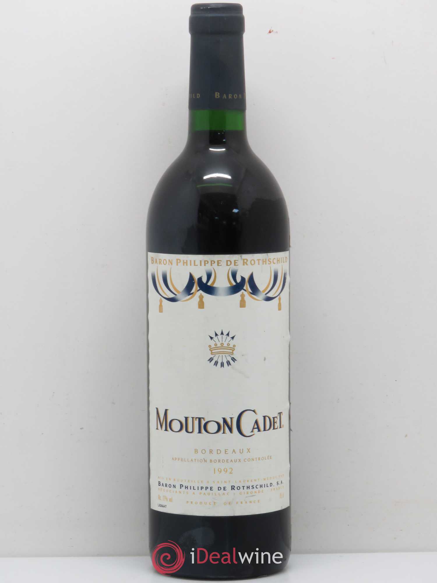 Buy Château Mouton Cadet 1992 (lot: B2099153-9110)