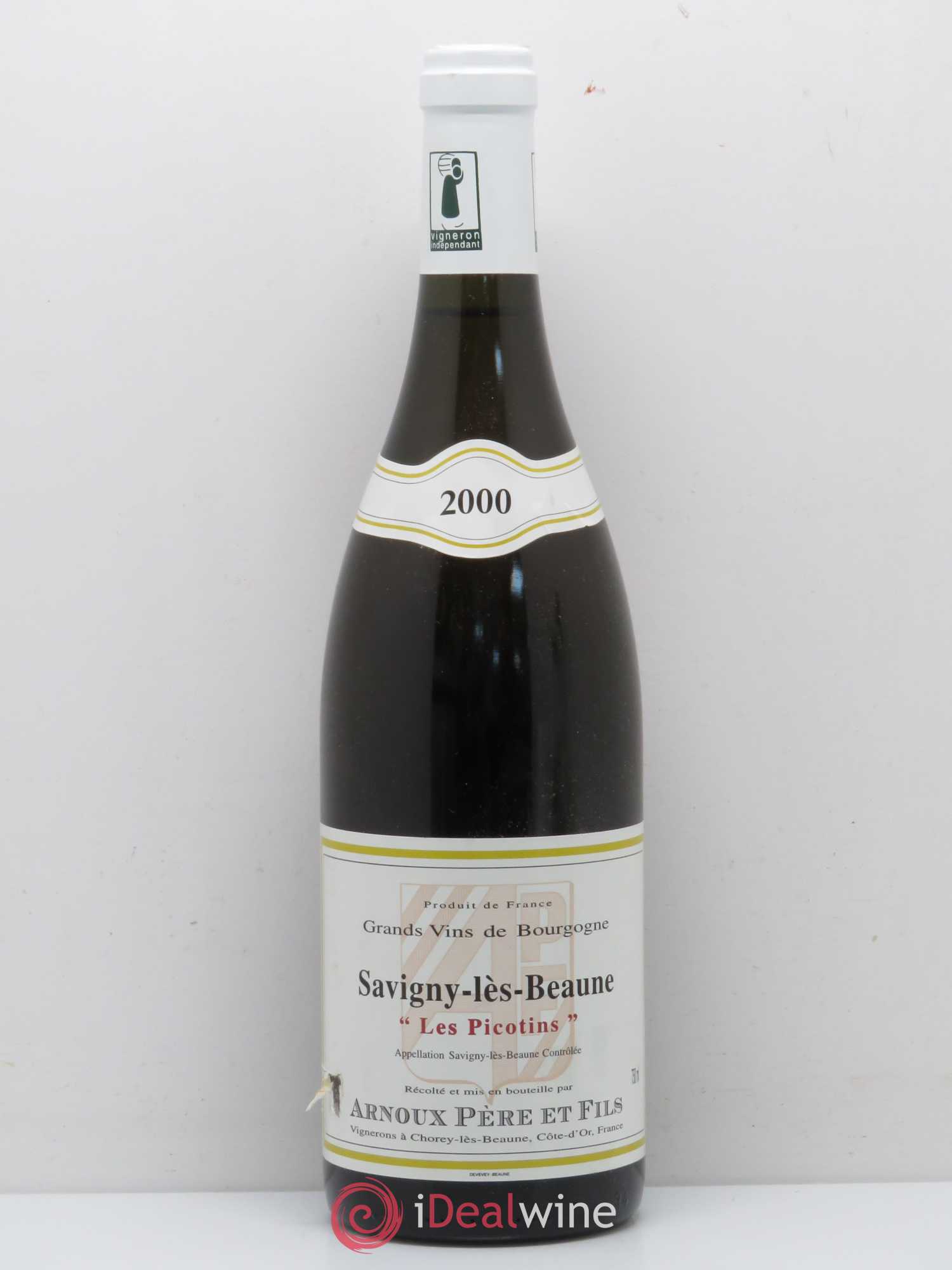 Savigny-lès-Beaune Picotins Arnoux 2000 - Posten von 1 Flasche - 0
