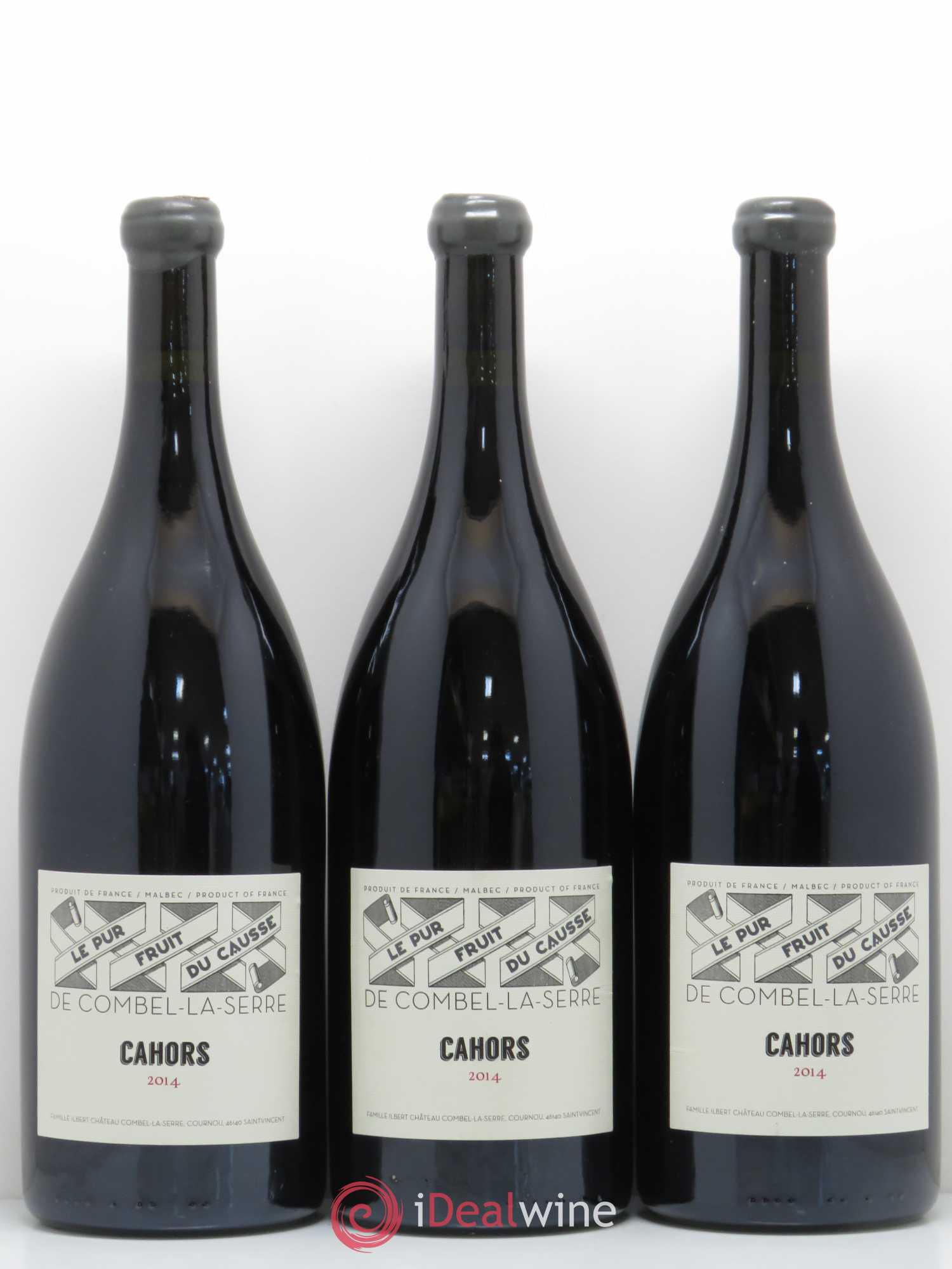 Cahors Château Combel La Serre 2014 - Lot de 3 magnums - 0