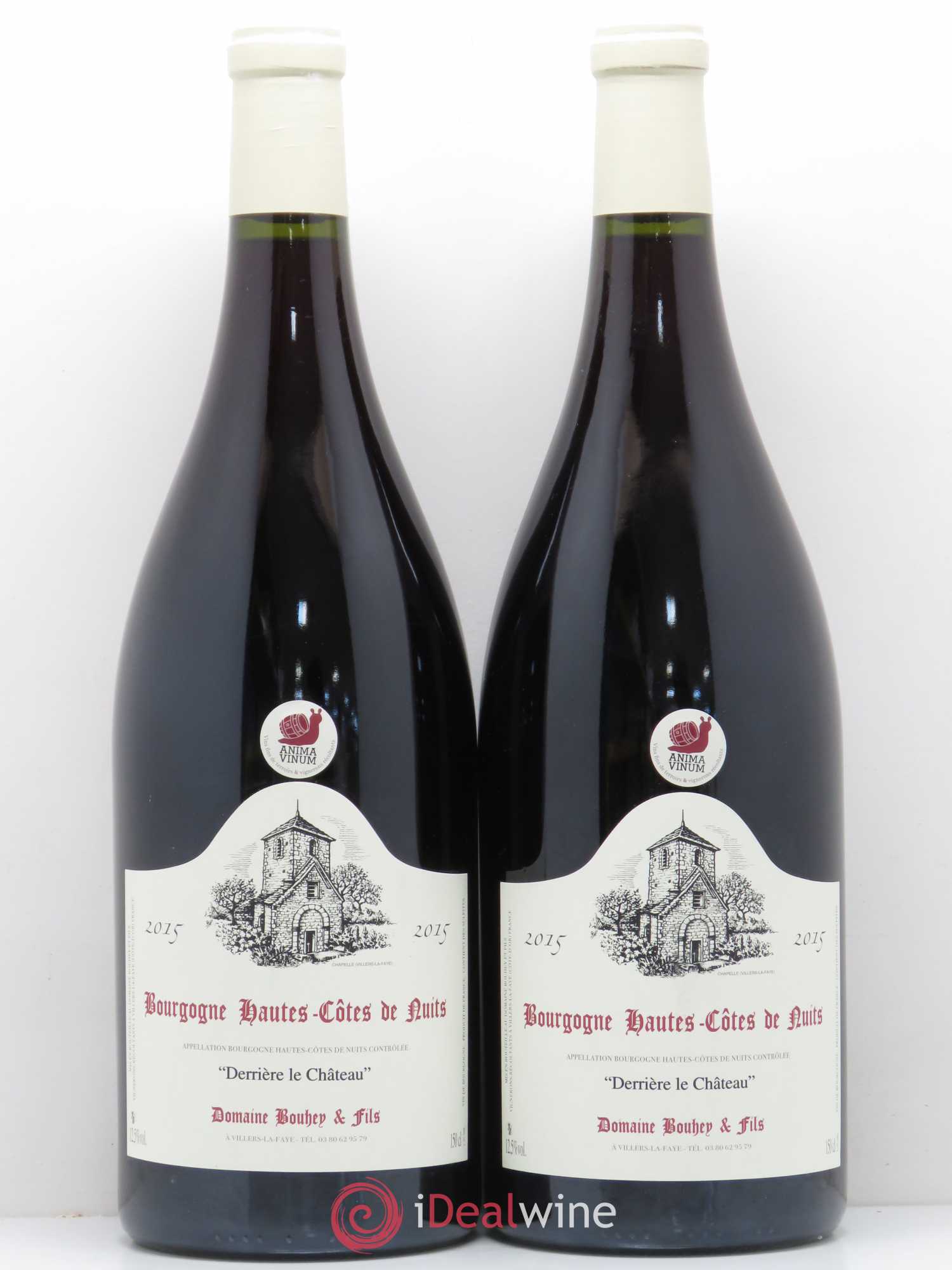 Hautes-Côtes de Nuits Derrière le Château Bouhey 2015 - Posten von 2 Magnum - 0