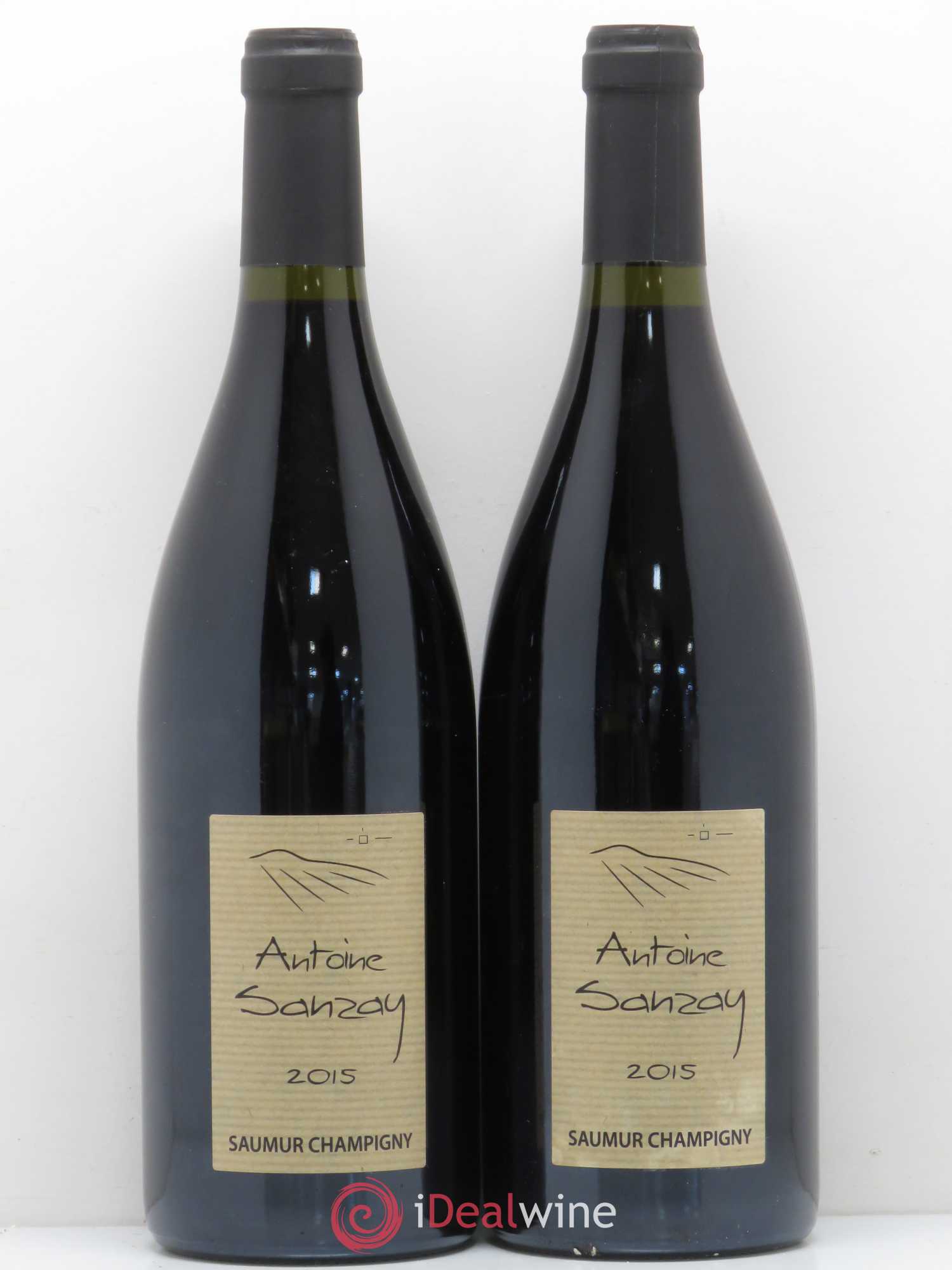 Saumur-Champigny Antoine Sanzay 2015 - Lot de 2 bouteilles - 0