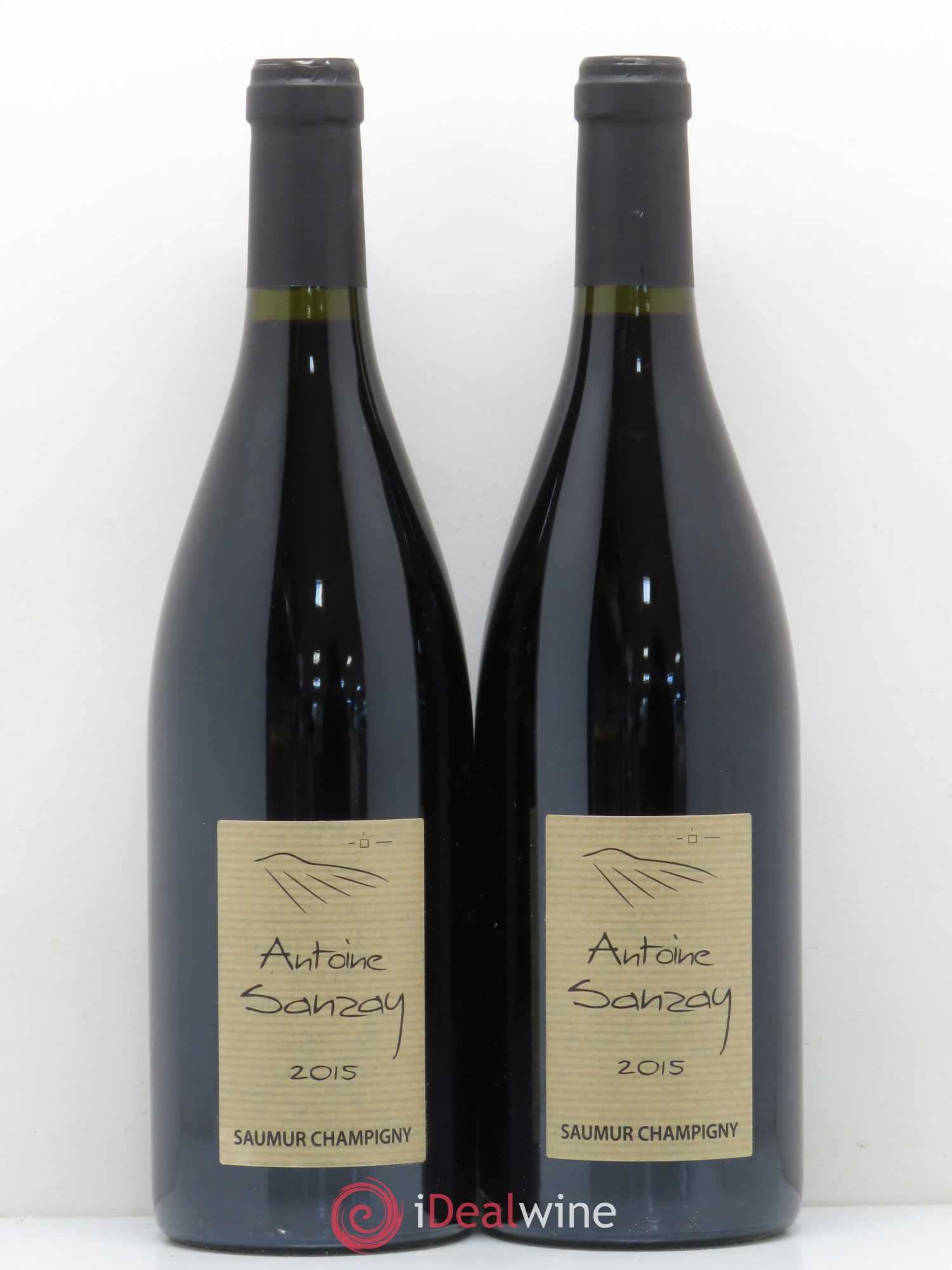 Saumur-Champigny Antoine Sanzay 2015 - Lot de 2 bouteilles - 0