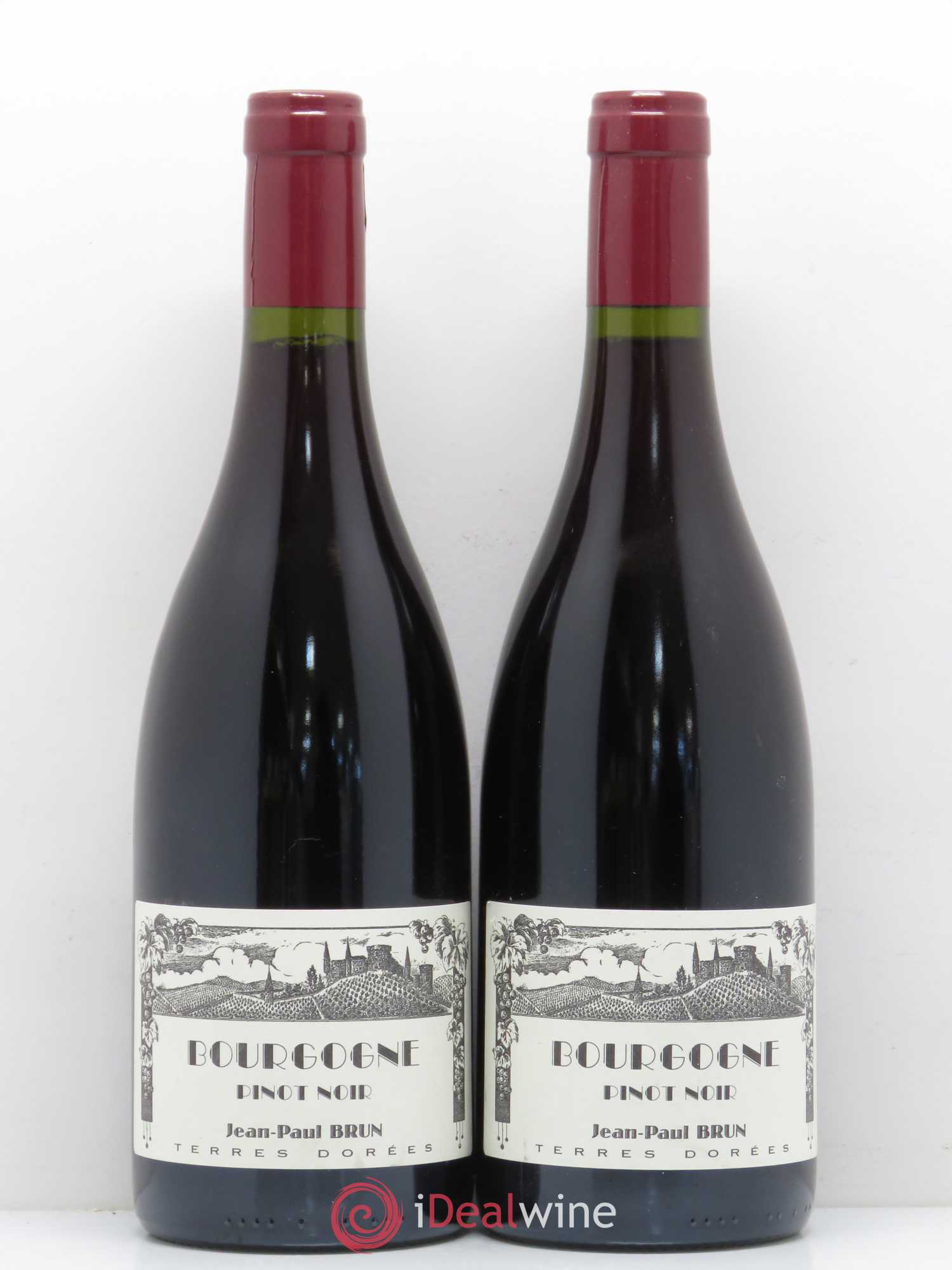 Bourgogne Terres dorées - J-P. Brun 2015 - Posten von 2 Flaschen - 0