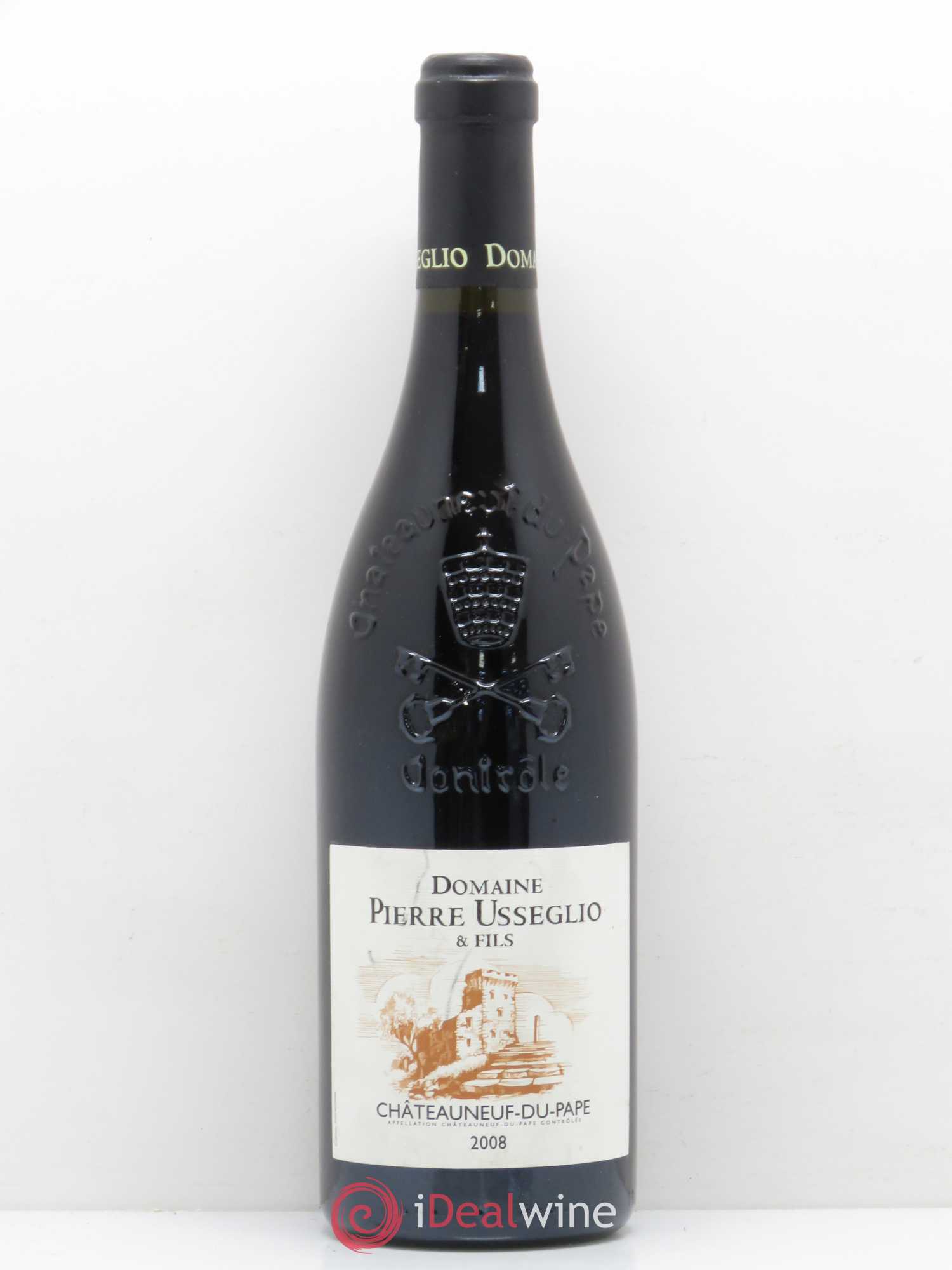 Châteauneuf-du-Pape Tradition Pierre Usseglio & Fils 2008 - Lot de 1 bouteille - 0