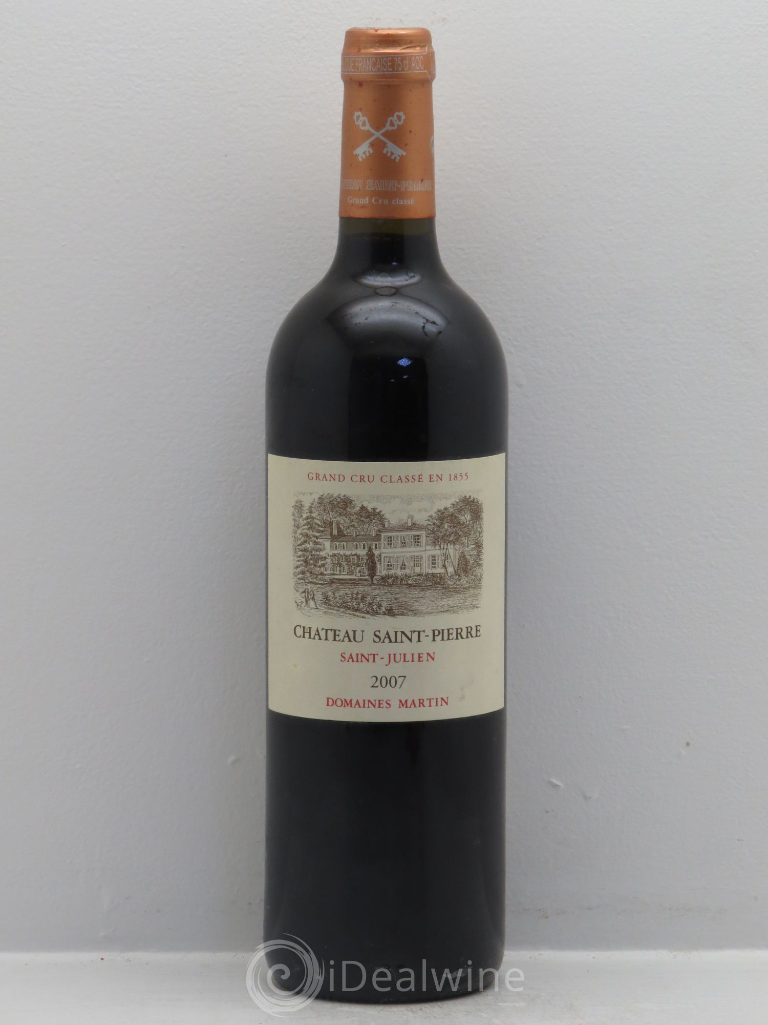 Château Saint-Pierre 4ème Grand Cru Classé 2007 - Lot de 1 bouteille - 0