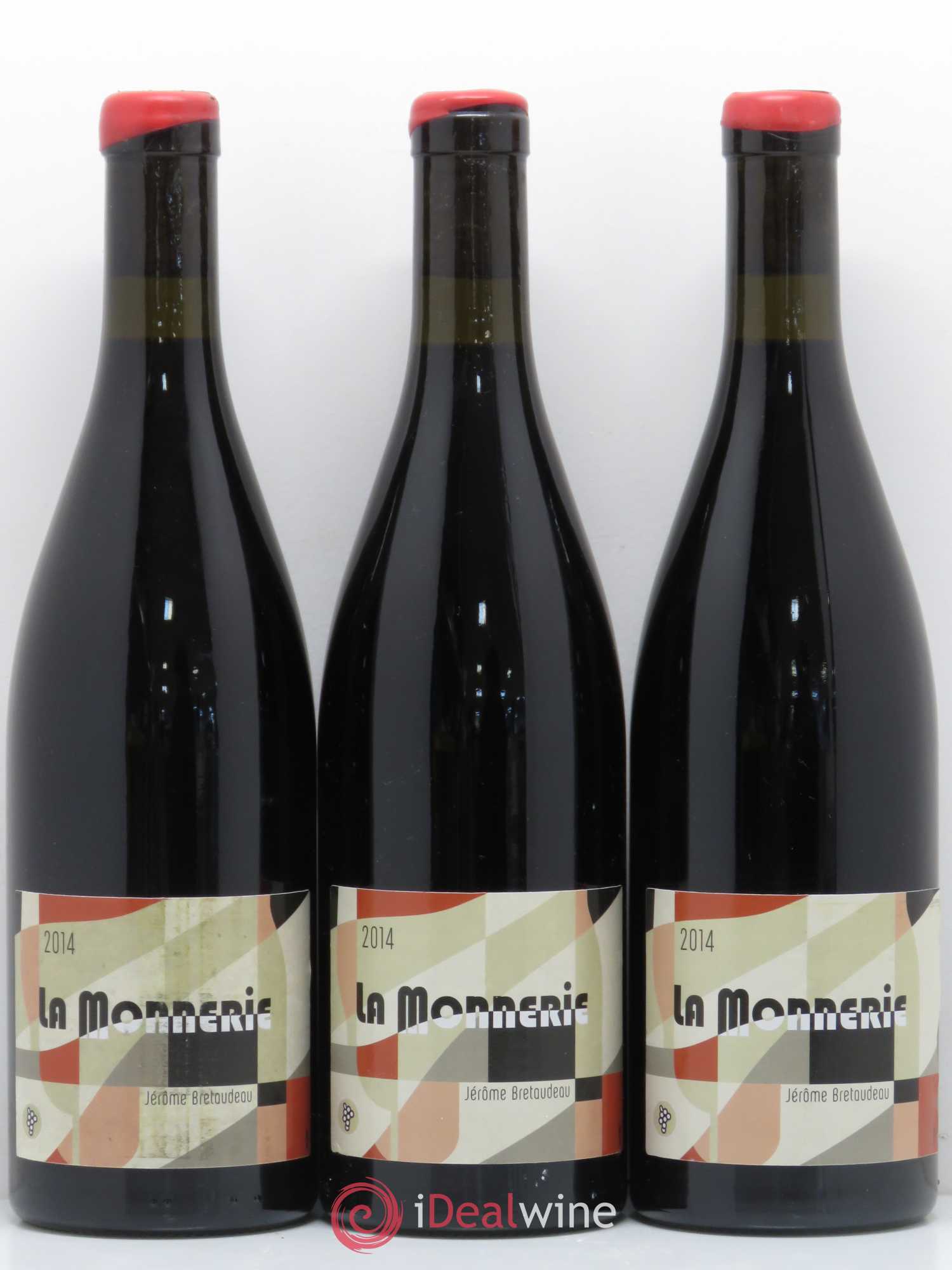 Vin de France La Monnerie Jérôme Bretaudeau - Domaine de Bellevue 2014 - Lot de 5 bouteilles - 1