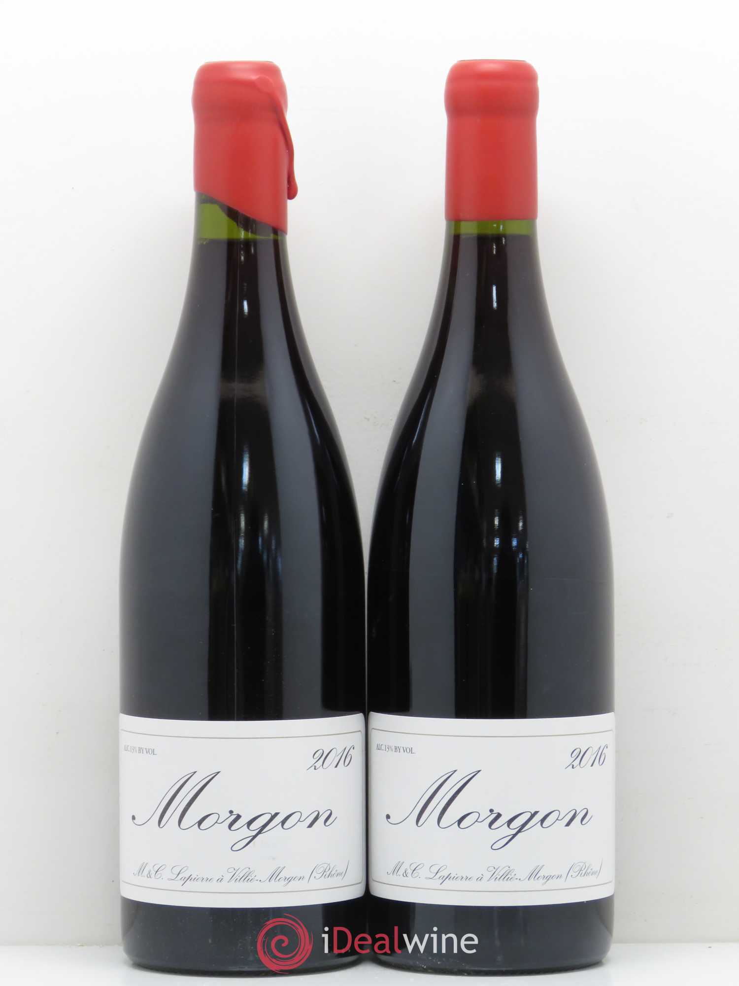 Morgon Marcel Lapierre (Domaine) 2016 - Lot de 2 bouteilles - 0