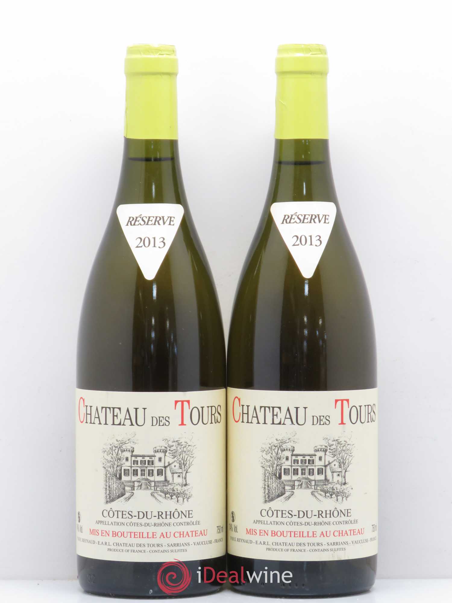 Côtes-du-Rhône Château des Tours Emmanuel Reynaud 2013 - Lot de 2 bouteilles - 0