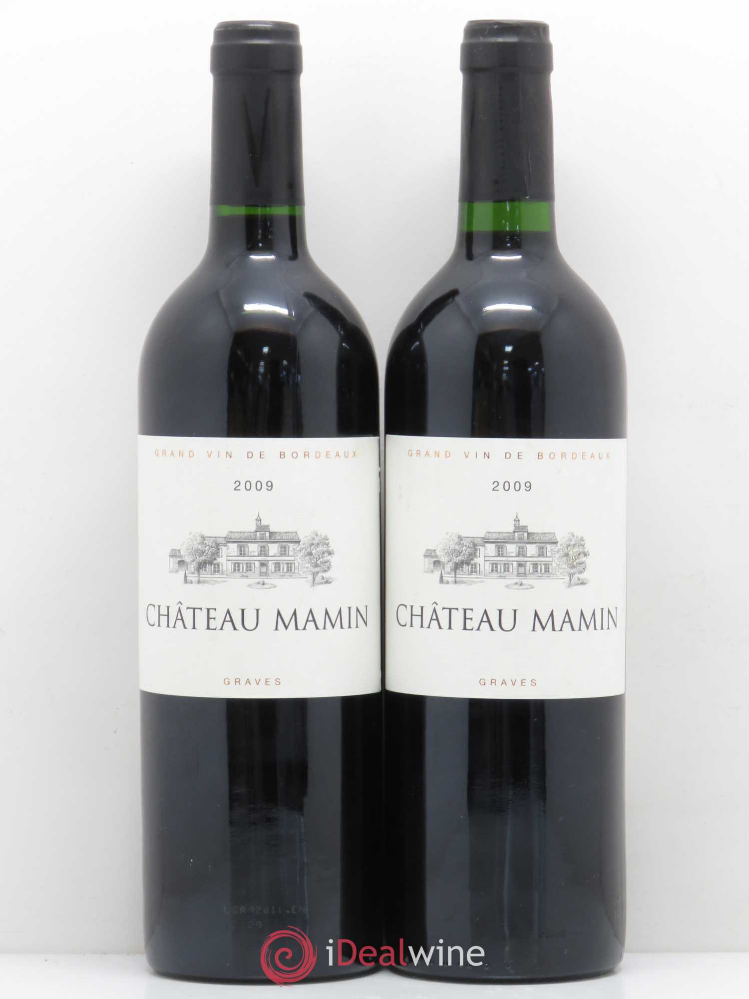 Graves Château Mamin 2009 - Posten von 2 Flaschen - 0