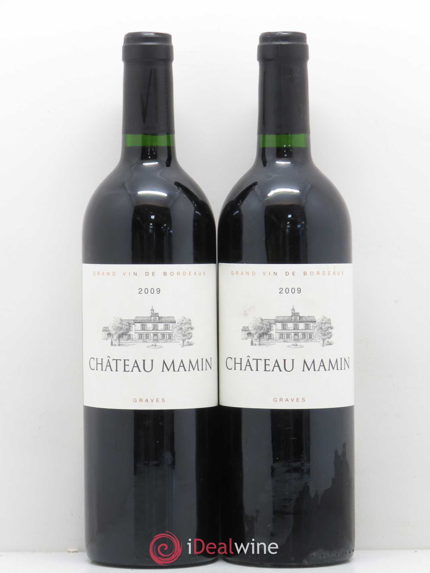 Graves Château Mamin 2009 - Posten von 2 Flaschen - 0