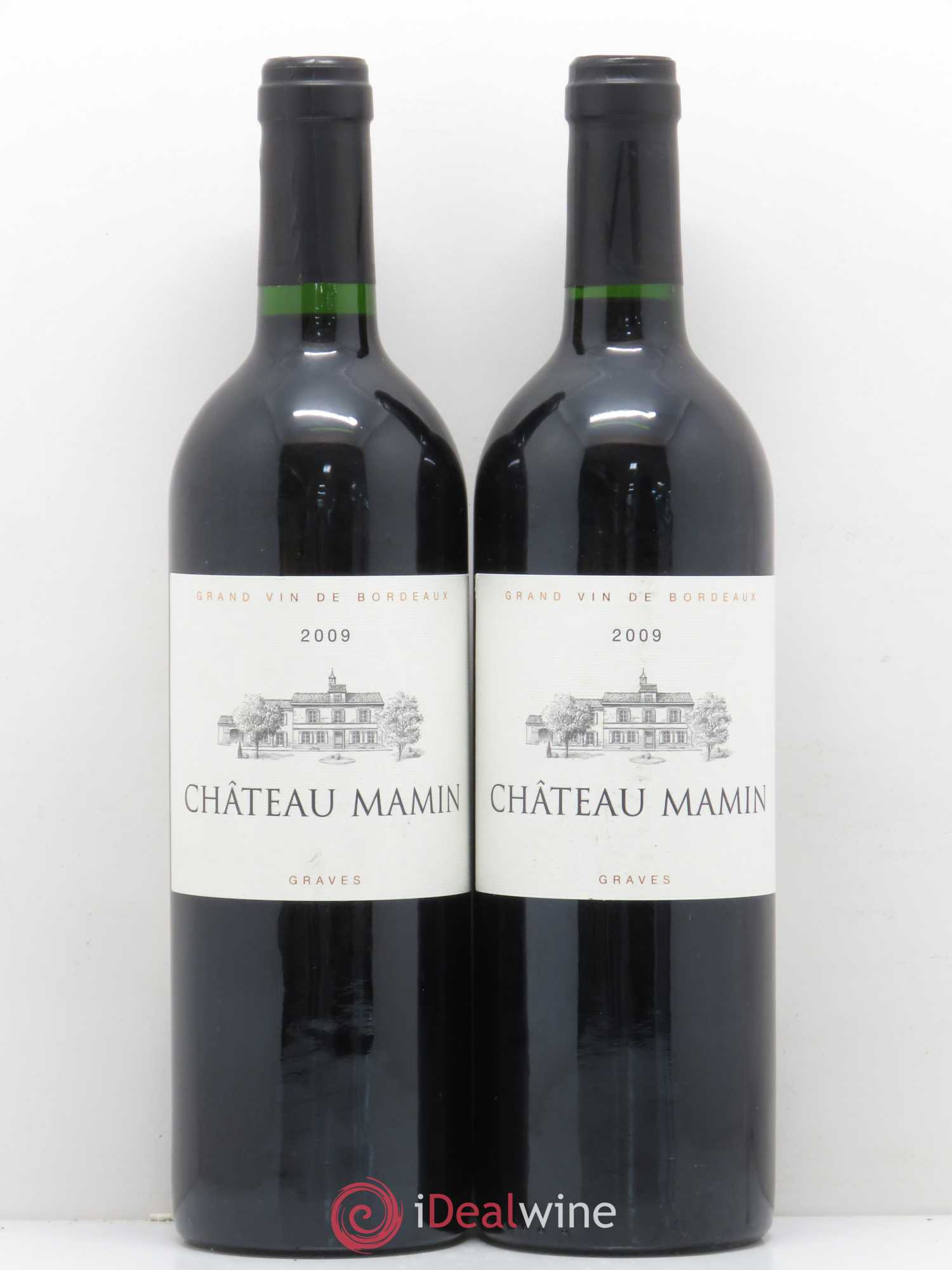 Graves Château Mamin (sans prix de réserve) 2009 - Posten von 2 Flaschen - 0