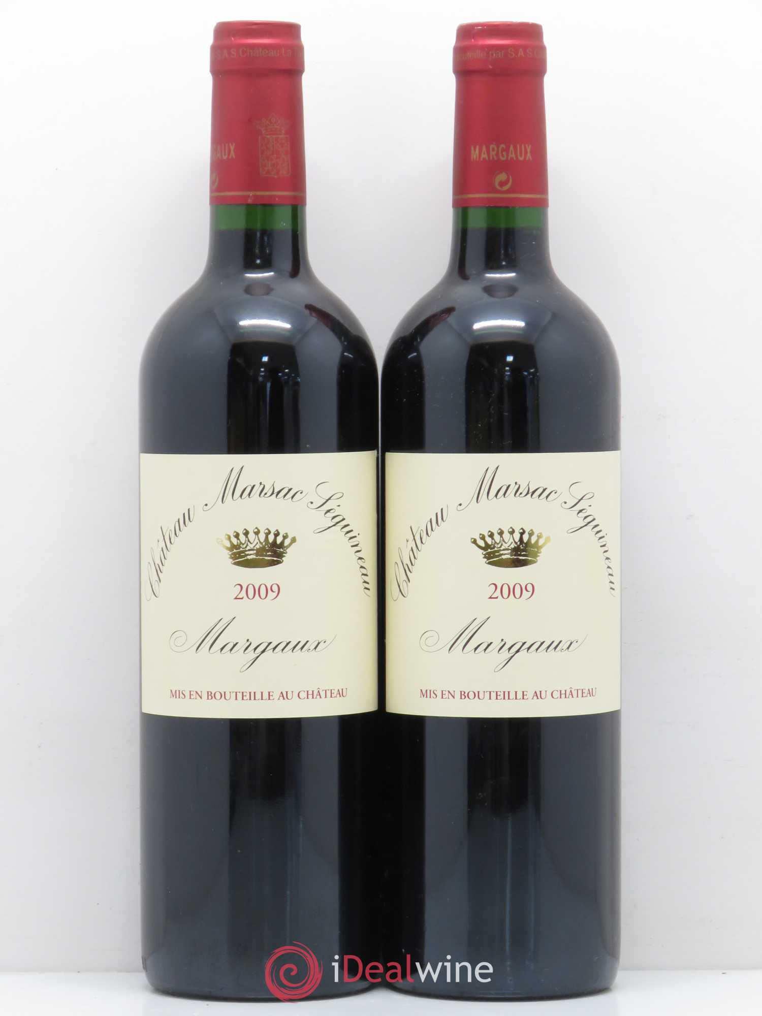 Château Marsac Séguineau Cru Bourgeois 2009 - Lot de 2 bouteilles - 0