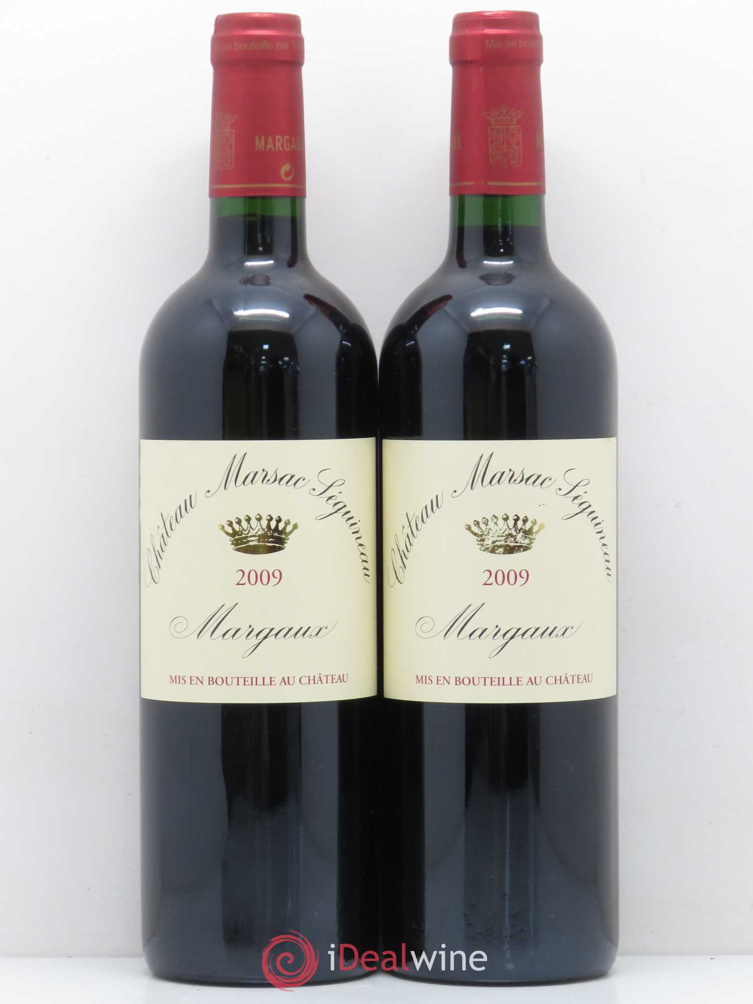 Château Marsac Séguineau Cru Bourgeois 2009 - Lot de 2 bouteilles - 0