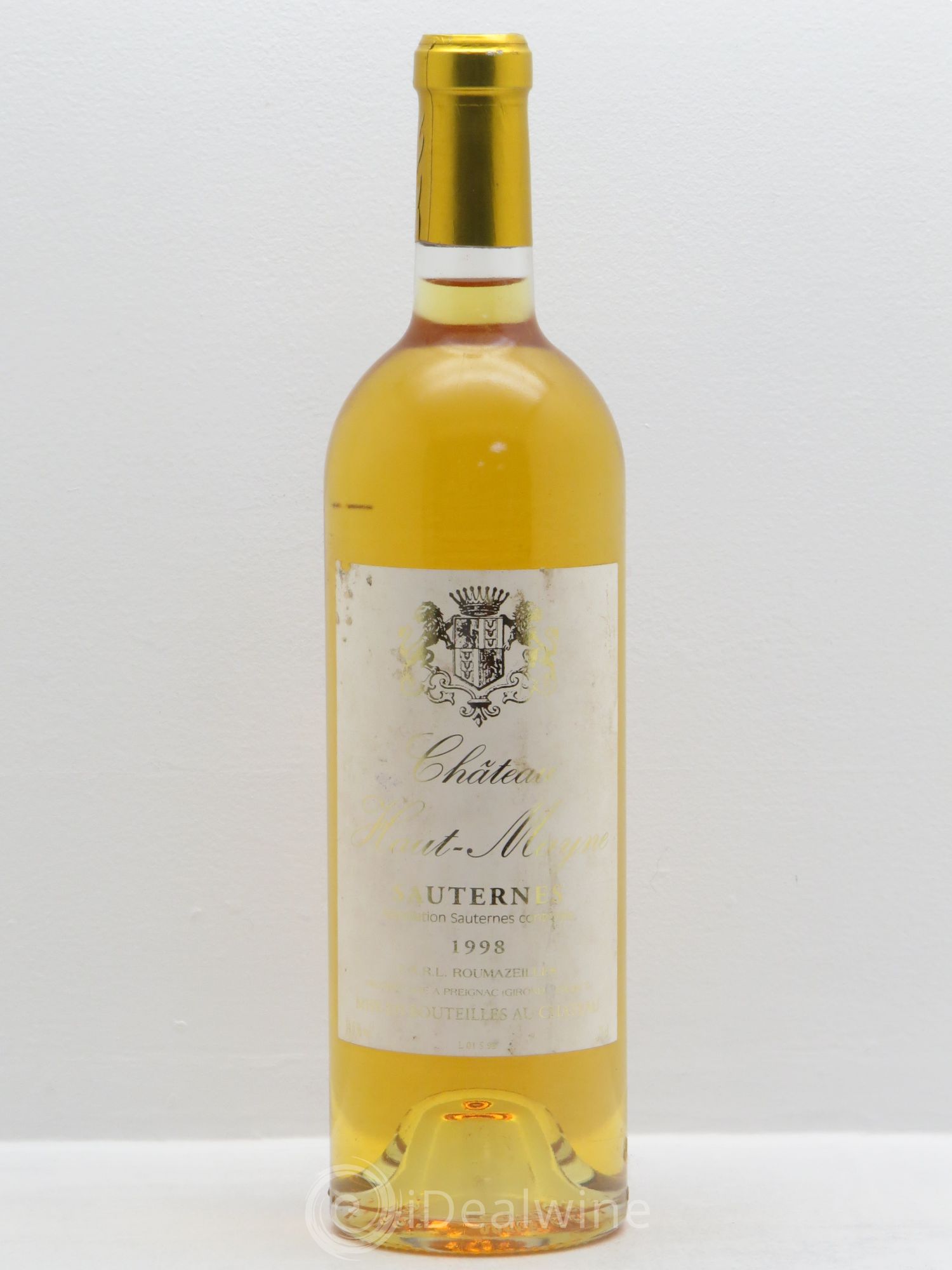 Sauternes Château Haut Mayne (sans prix de réserve) 1998 - Posten von 1 Flasche - 0