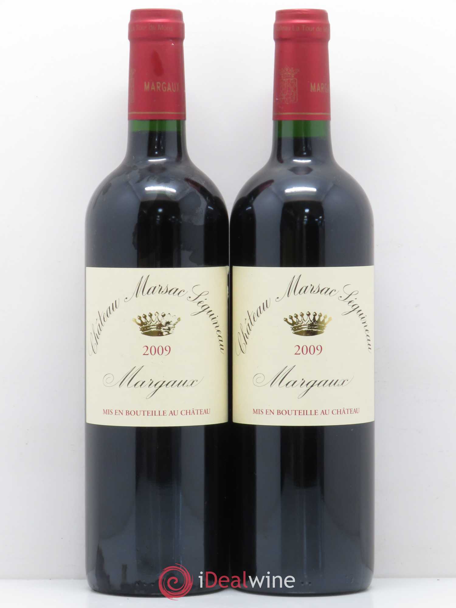Château Marsac Séguineau Cru Bourgeois 2009 - Lot de 2 bouteilles - 0