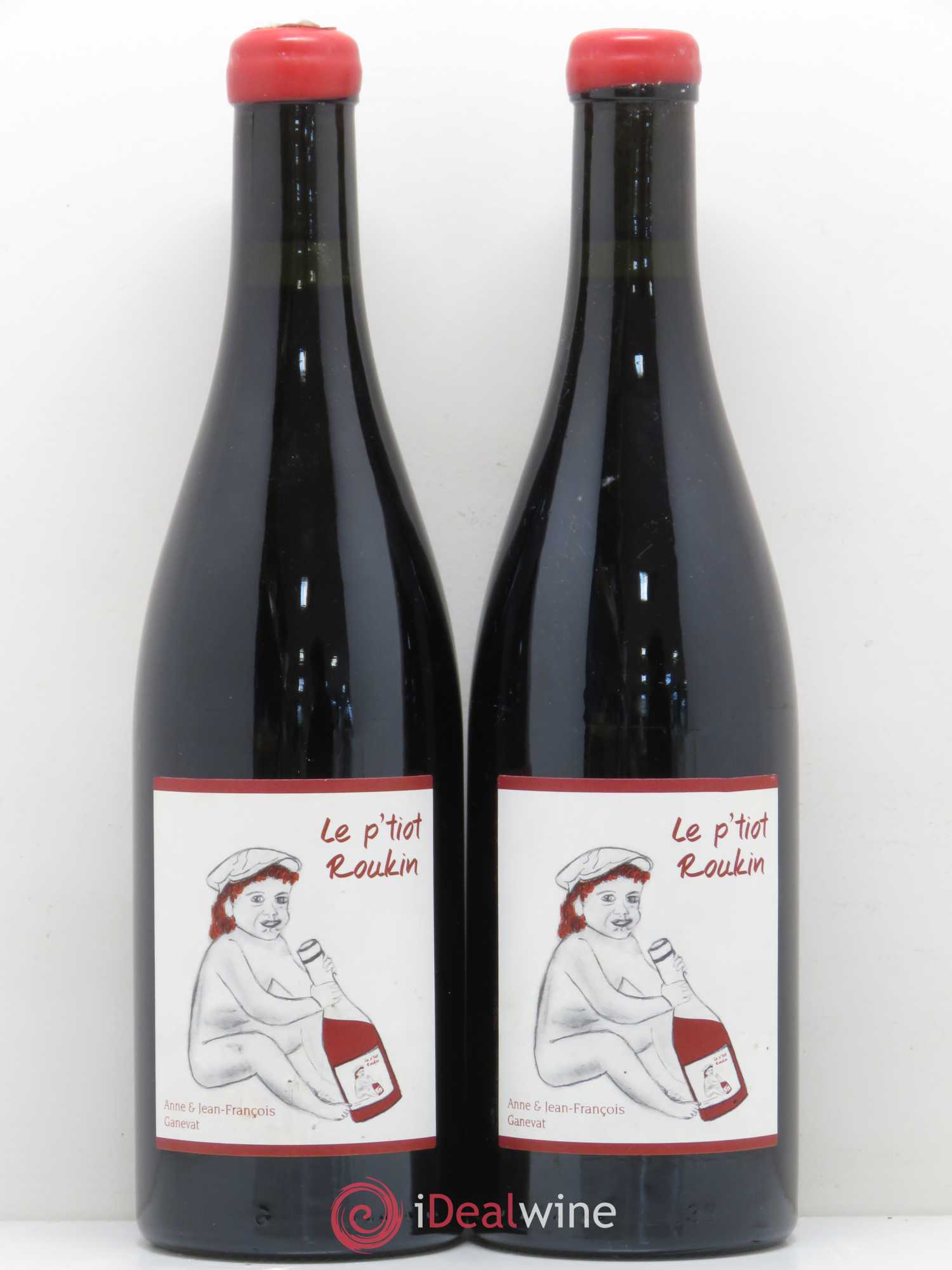 Vin de France Le P'tiot Roukin Anne et Jean François Ganevat 2015 - Lot de 2 bouteilles - 0