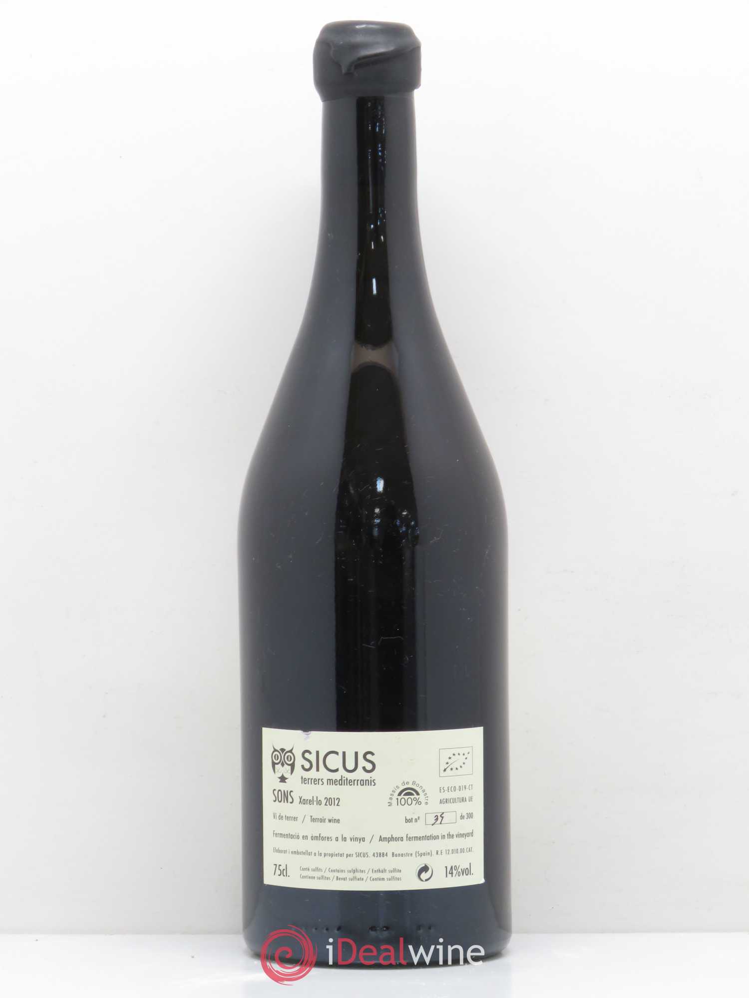 Espagne Sicus Sons Xarel Lo 2012 - Posten von 1 Flasche - 1